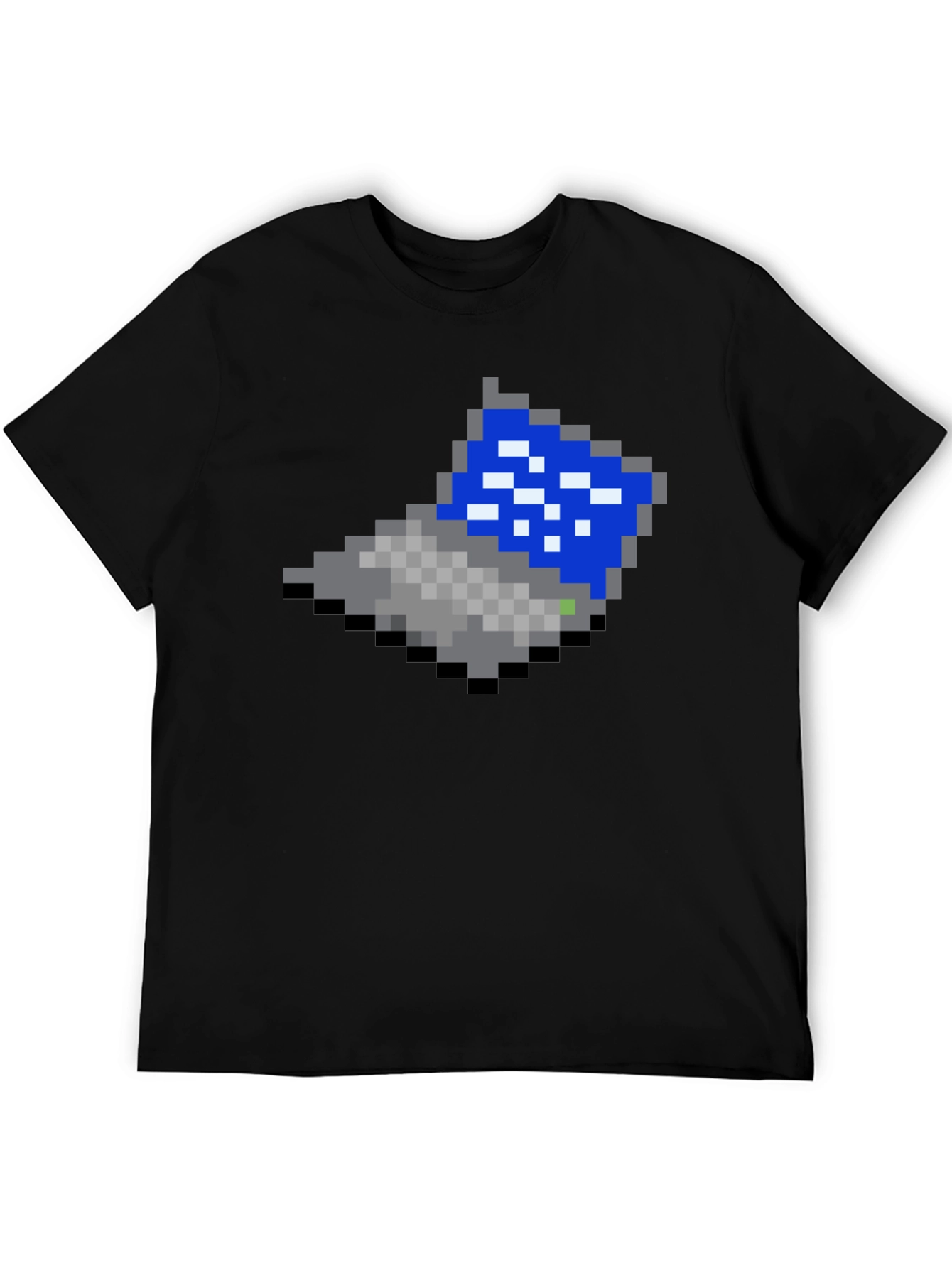Retro 8-Bit Laptop Graphic T-Shirt