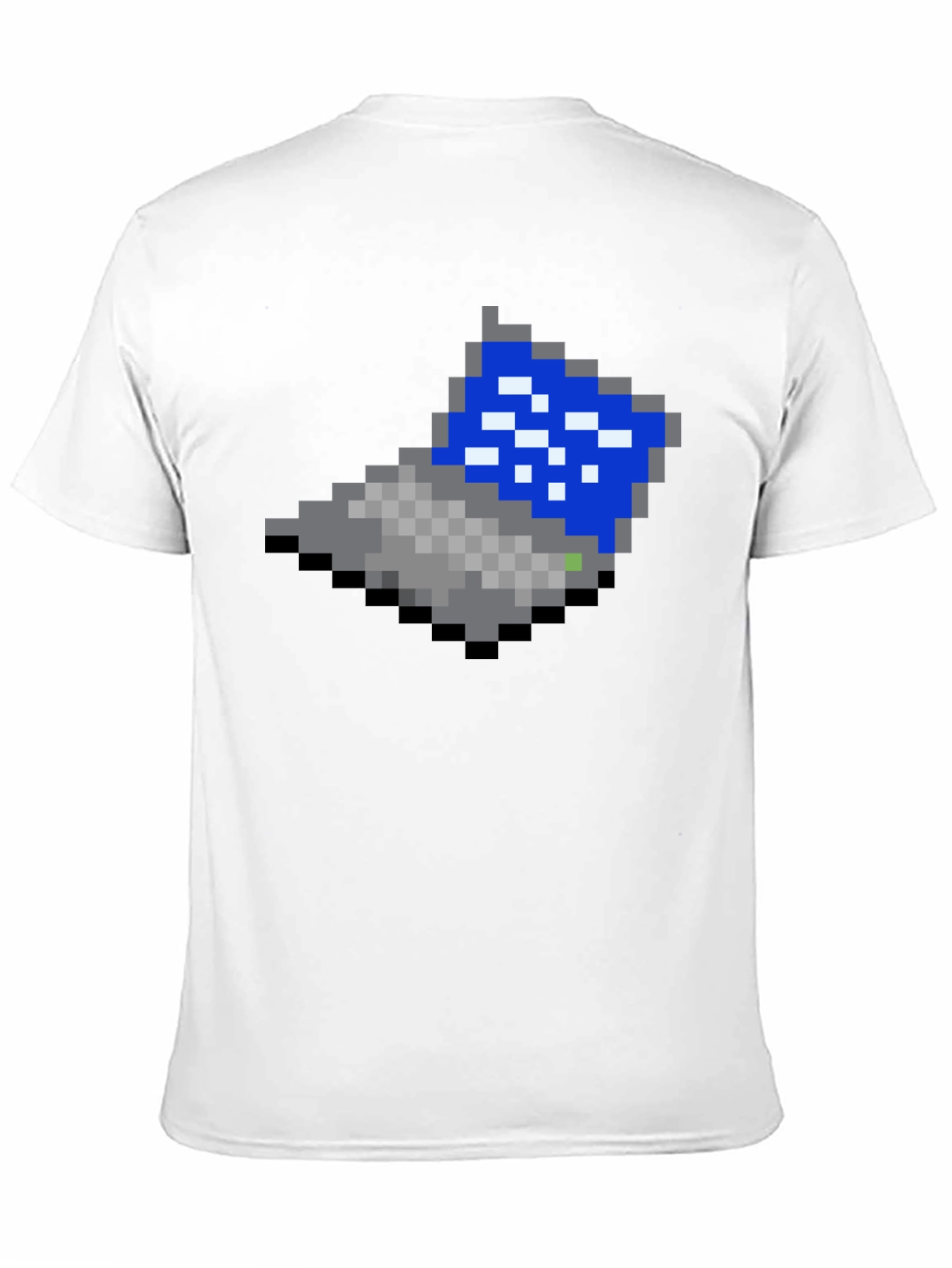 Retro 8-Bit Laptop Graphic T-Shirt