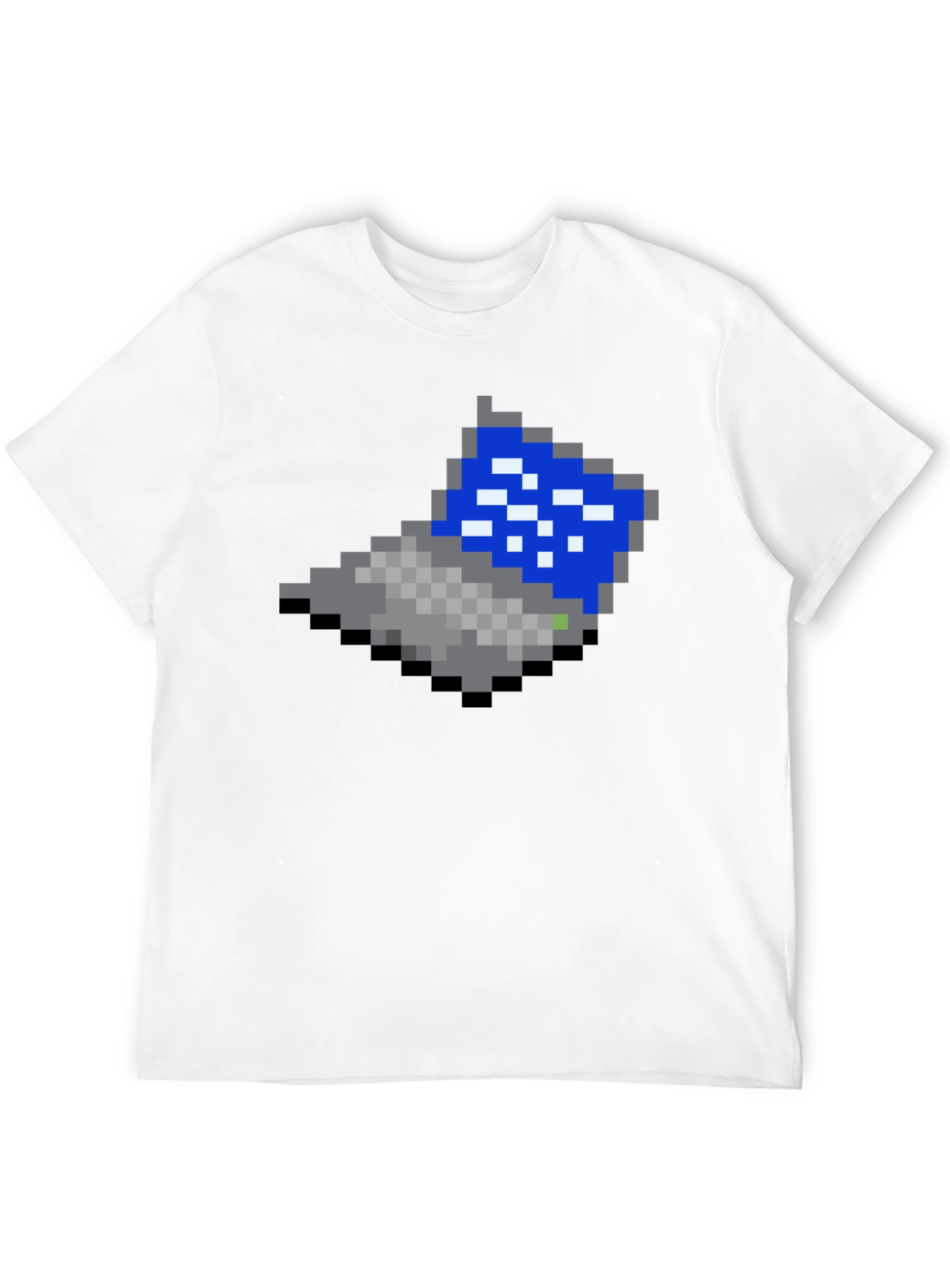 Retro 8-Bit Laptop Graphic T-Shirt