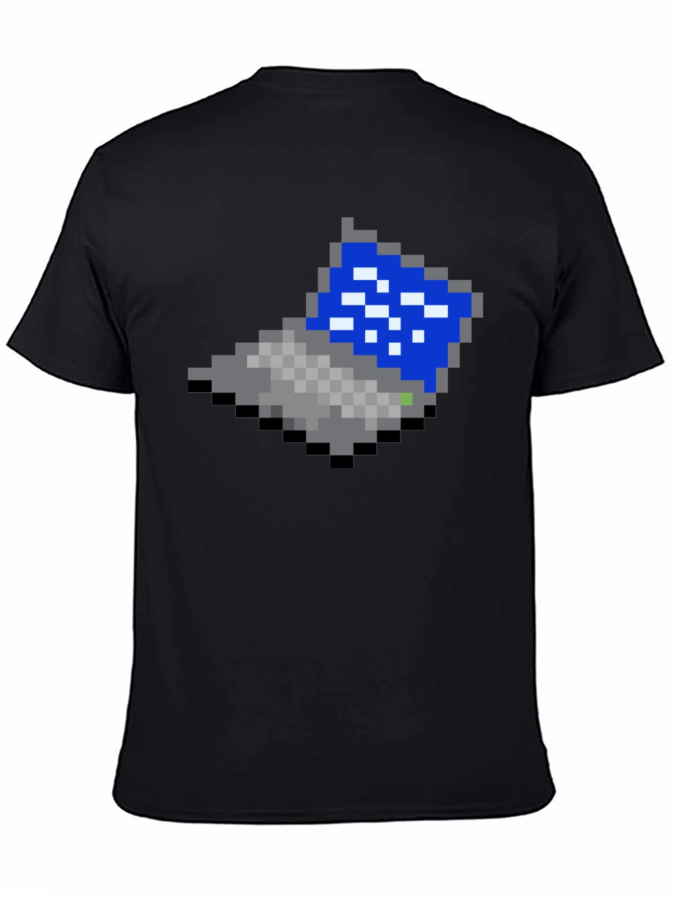 Retro 8-Bit Laptop Graphic T-Shirt