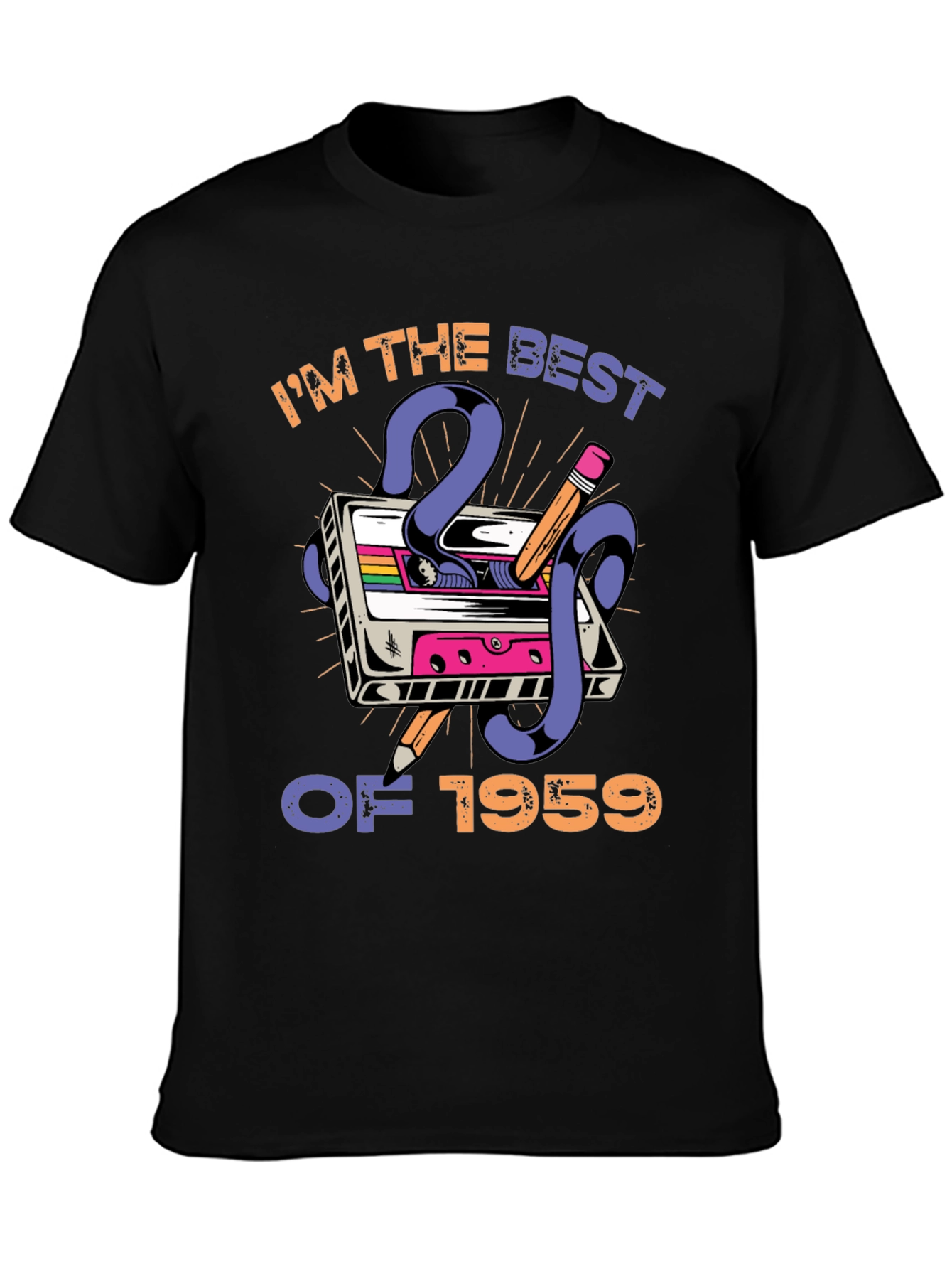 Best of 1959 Cassette Tape Graphic T-Shirt