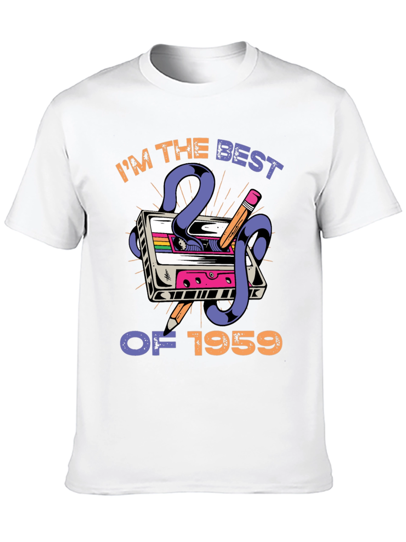 Best of 1959 Cassette Tape Graphic T-Shirt