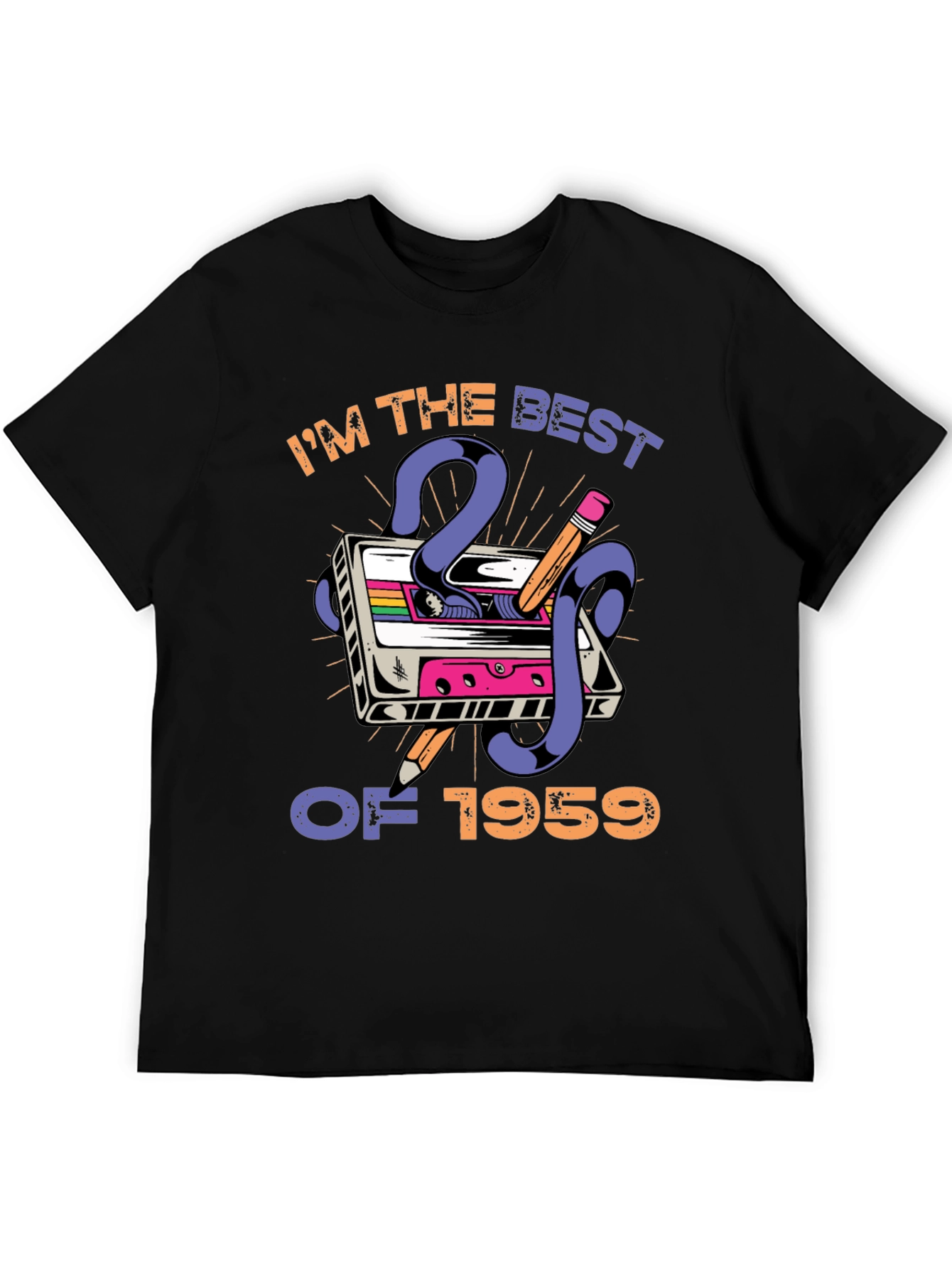 Best of 1959 Cassette Tape Graphic T-Shirt