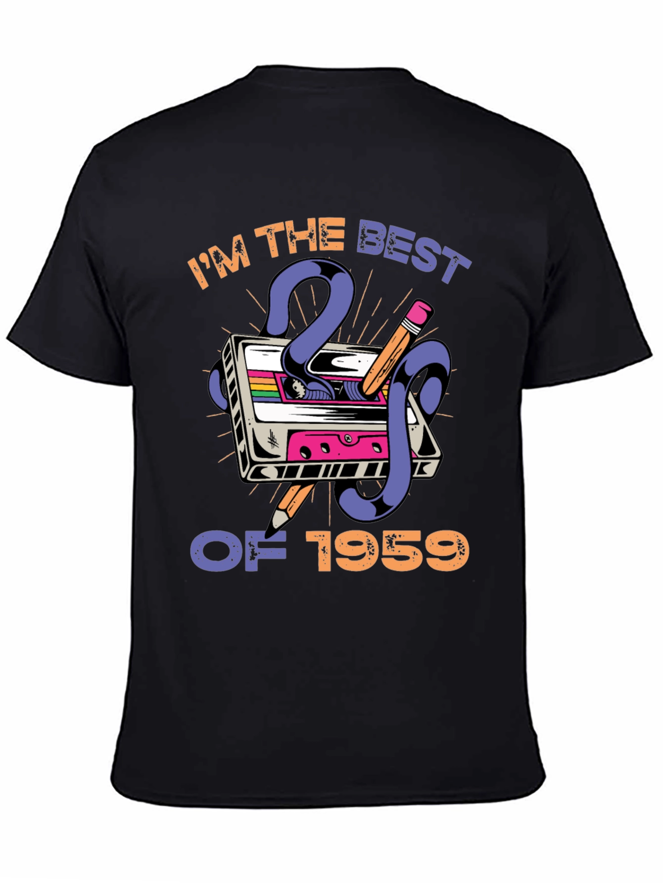 Best of 1959 Cassette Tape Graphic T-Shirt