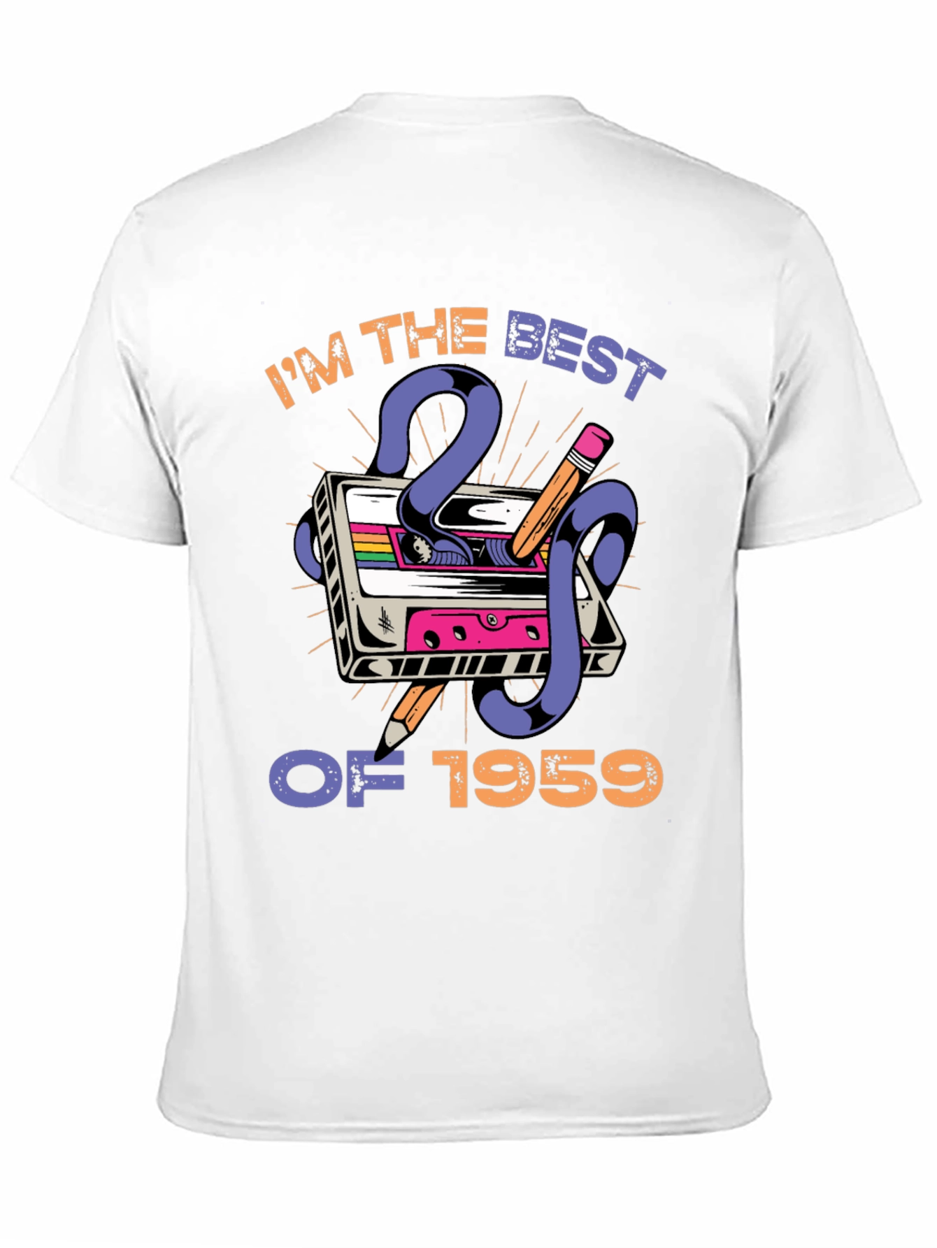 Best of 1959 Cassette Tape Graphic T-Shirt