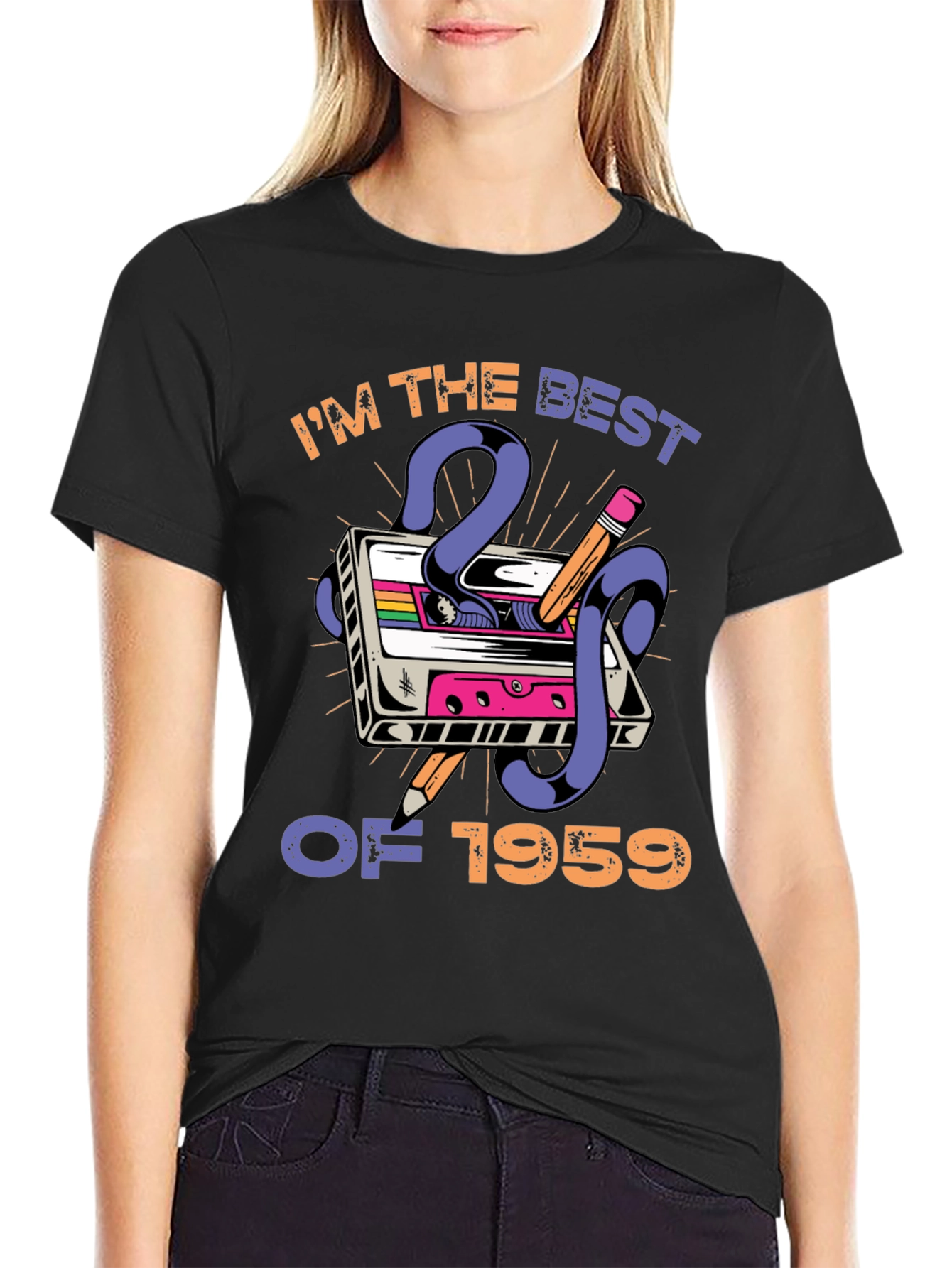Best of 1959 Cassette Tape Graphic T-Shirt