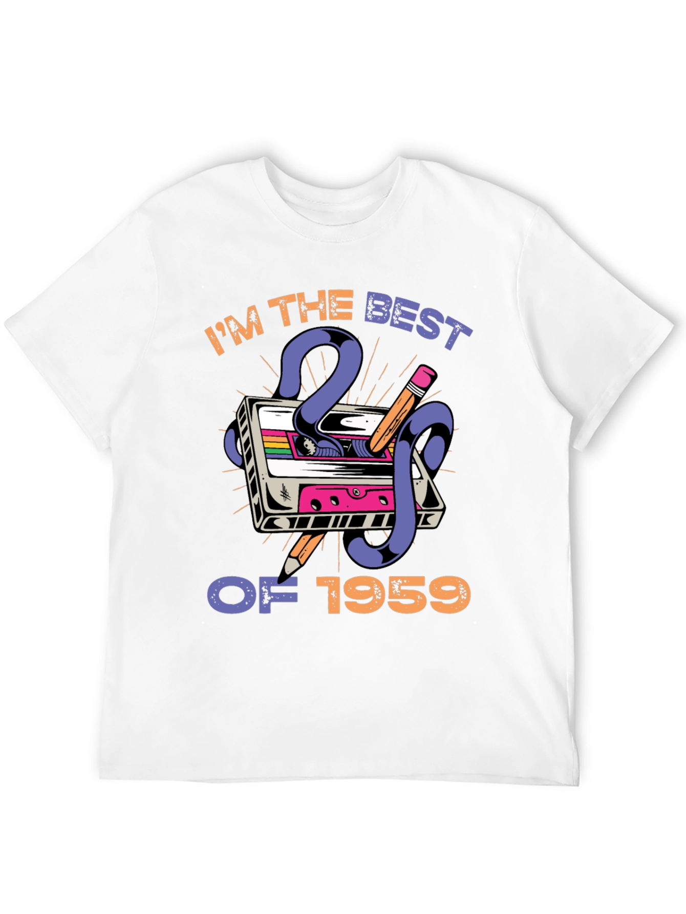 Best of 1959 Cassette Tape Graphic T-Shirt