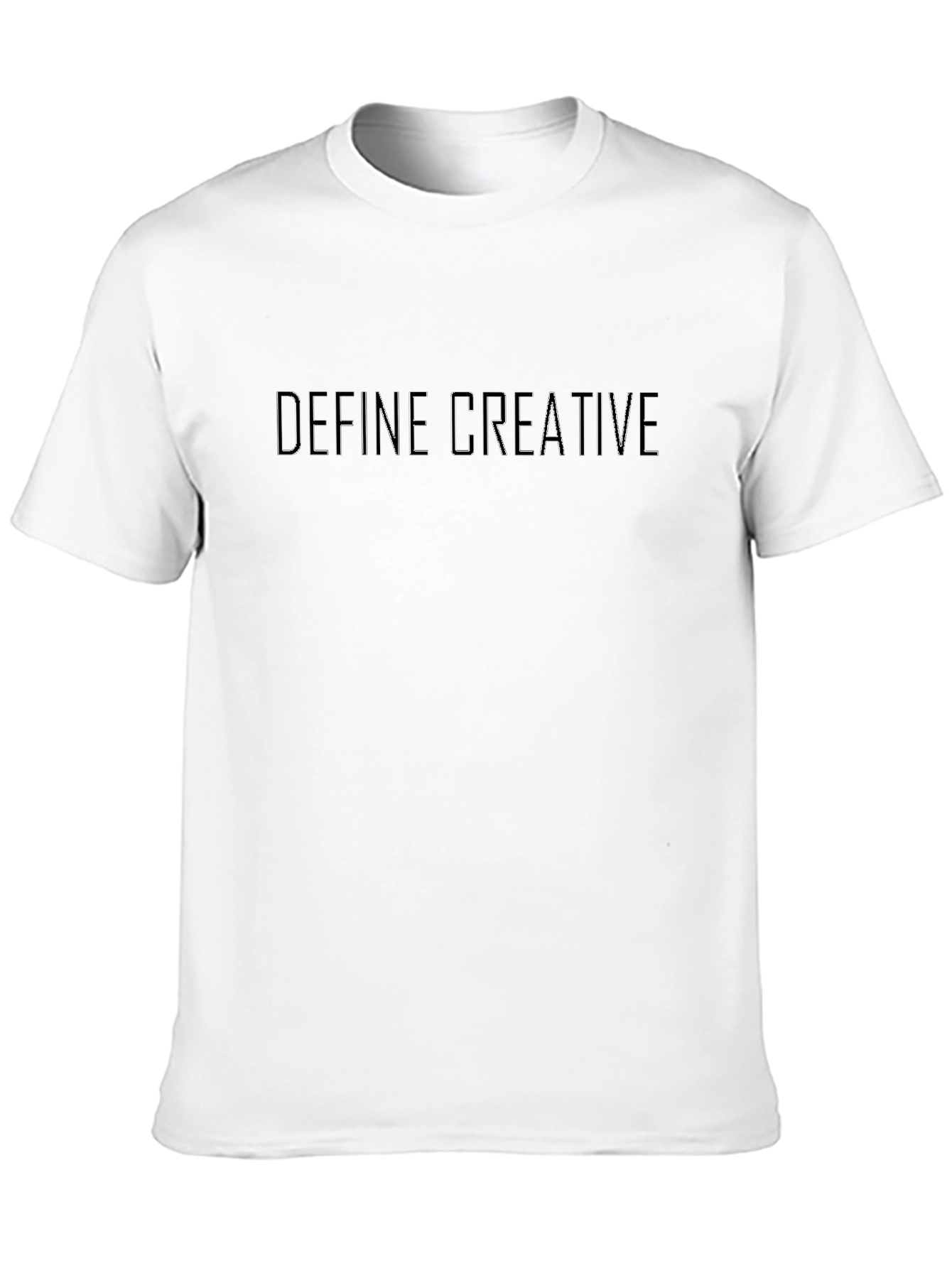 Define Creative Black T-Shirt