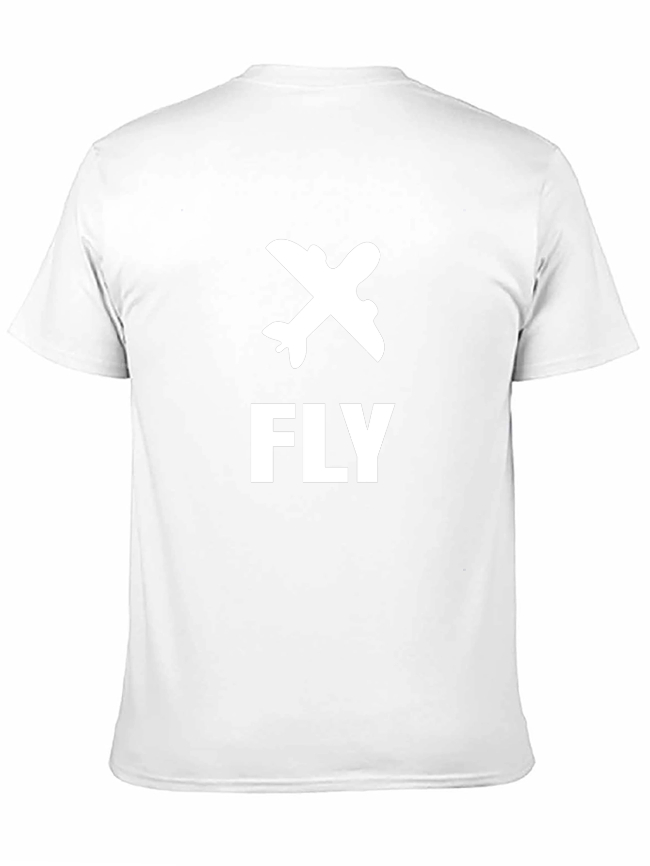 Fly Graphic T-Shirt - Airplane Design