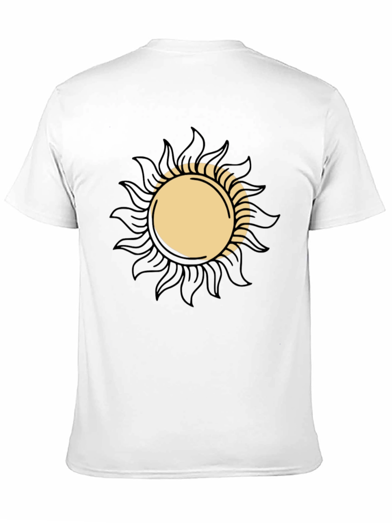 Sun Graphic Black T-Shirt