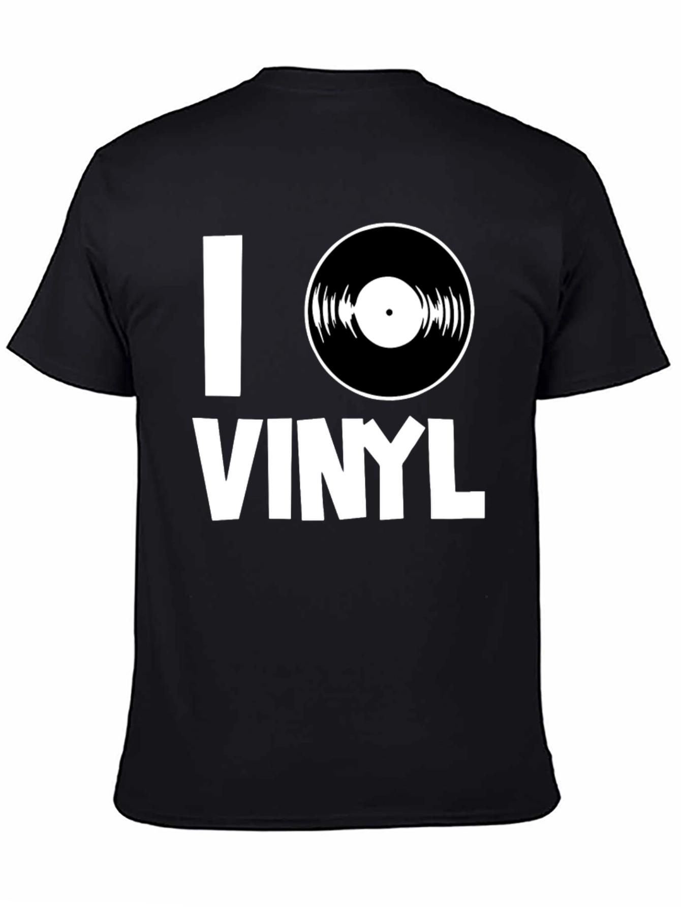 I Love Vinyl T-Shirt - Music Lover Tee