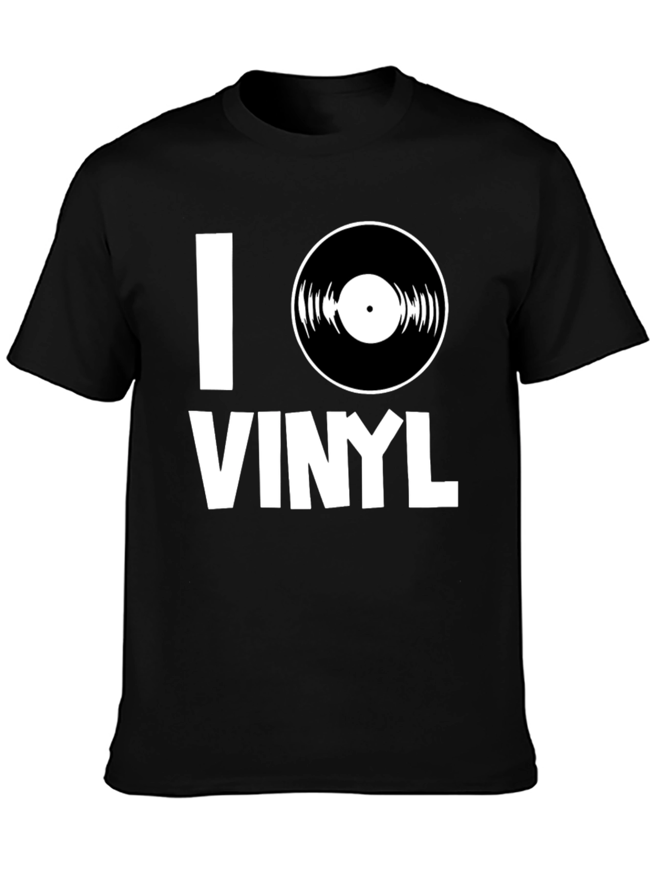 I Love Vinyl T-Shirt - Music Lover Tee