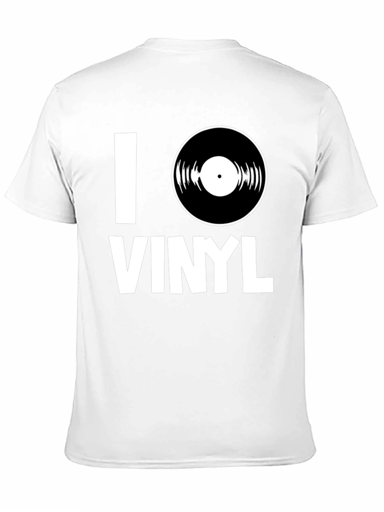 I Love Vinyl T-Shirt - Music Lover Tee