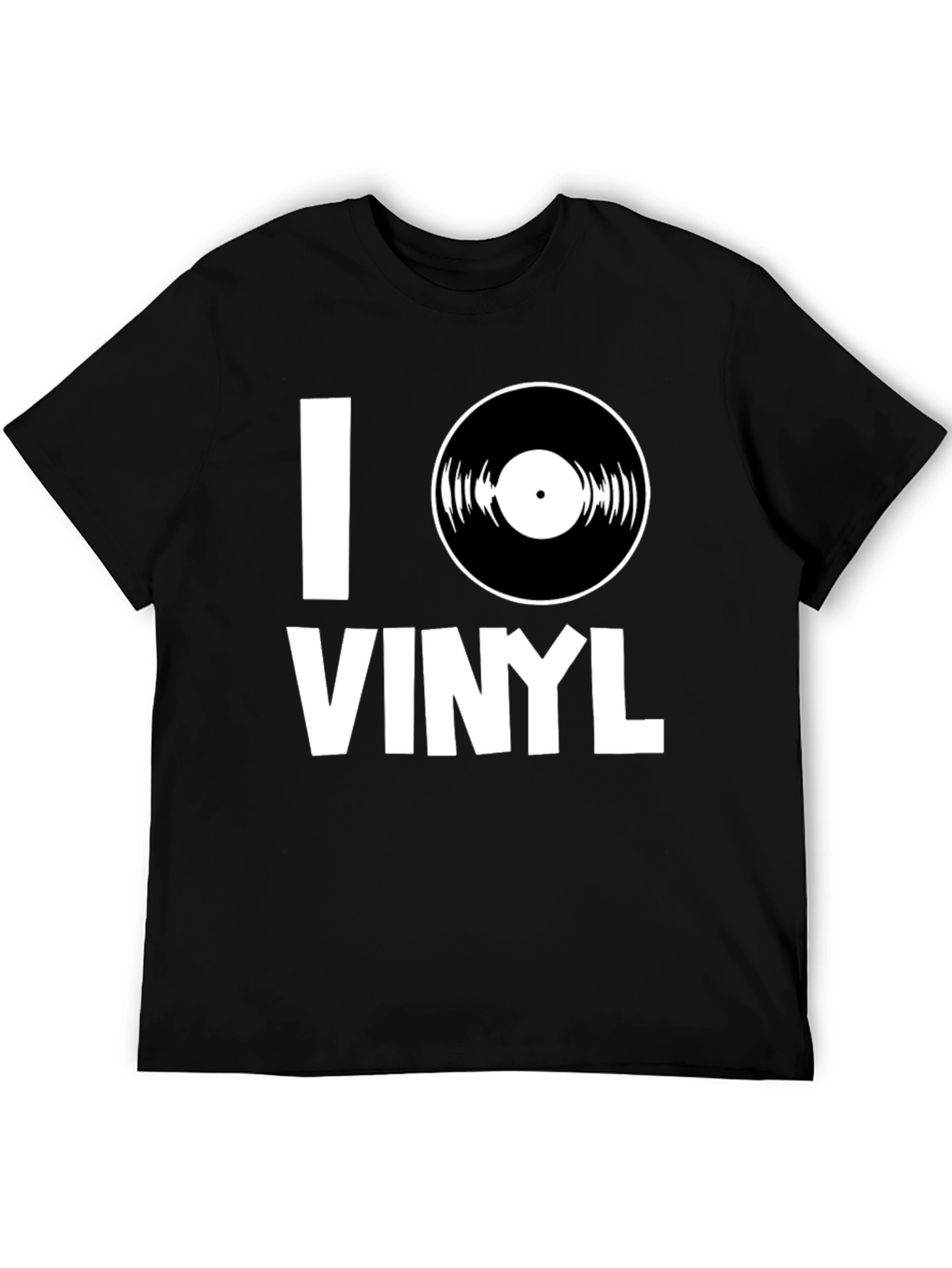 I Love Vinyl T-Shirt - Music Lover Tee