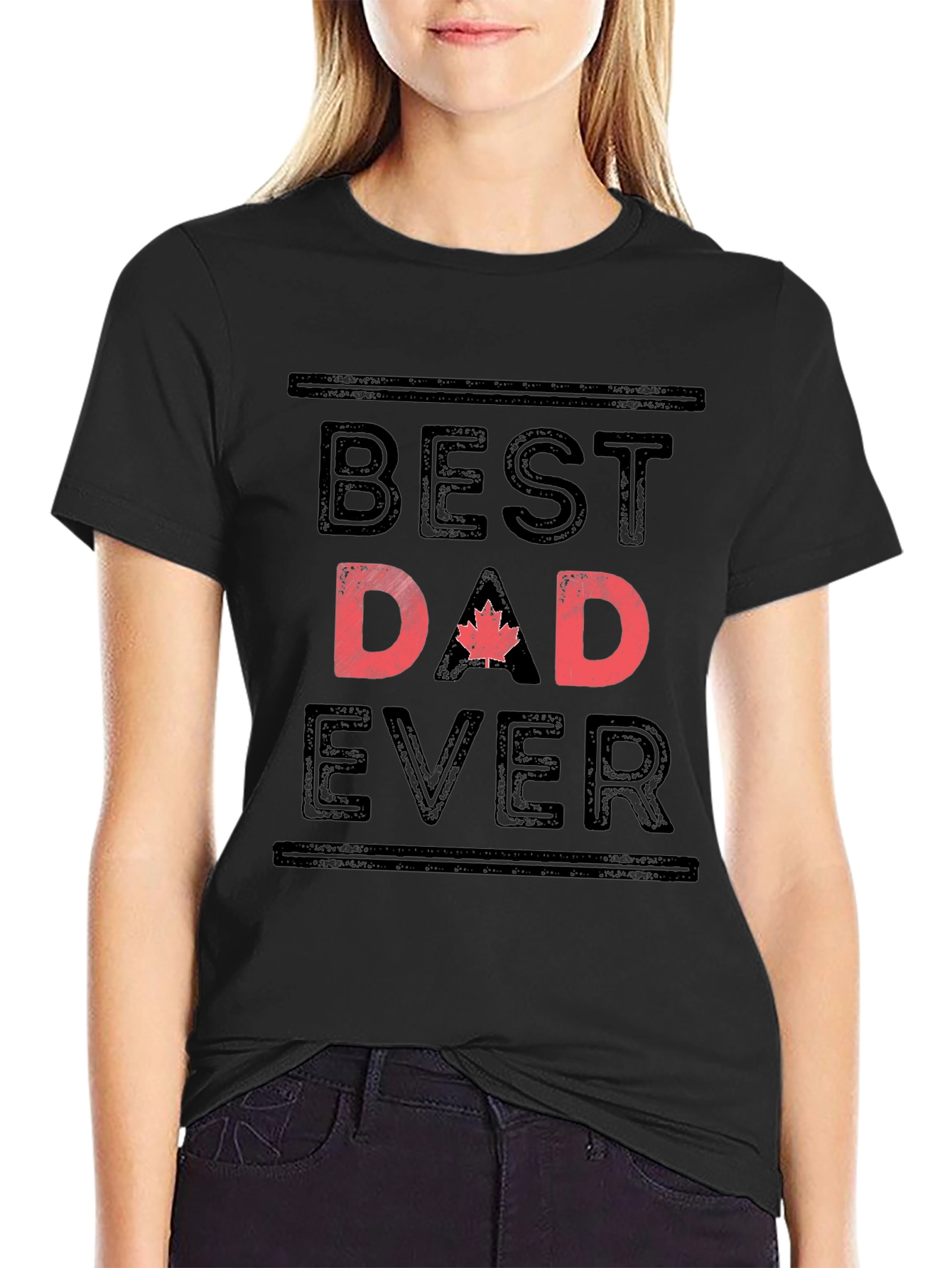 Best Dad Ever Canada T-Shirt
