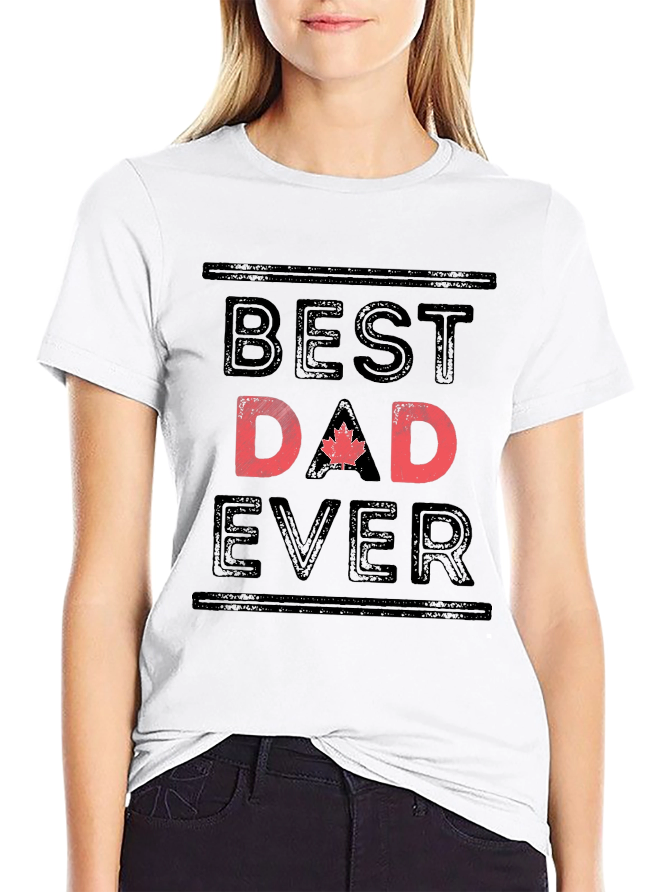 Best Dad Ever Canada T-Shirt