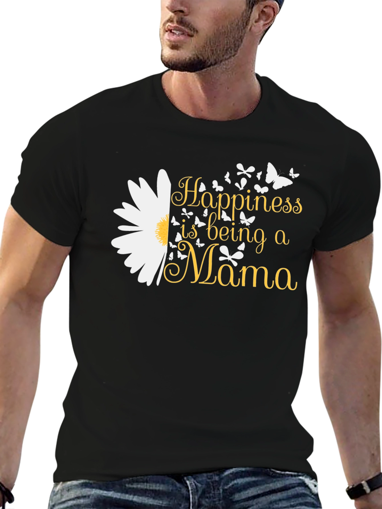 Happiness is Being a Mama Graphic Tee