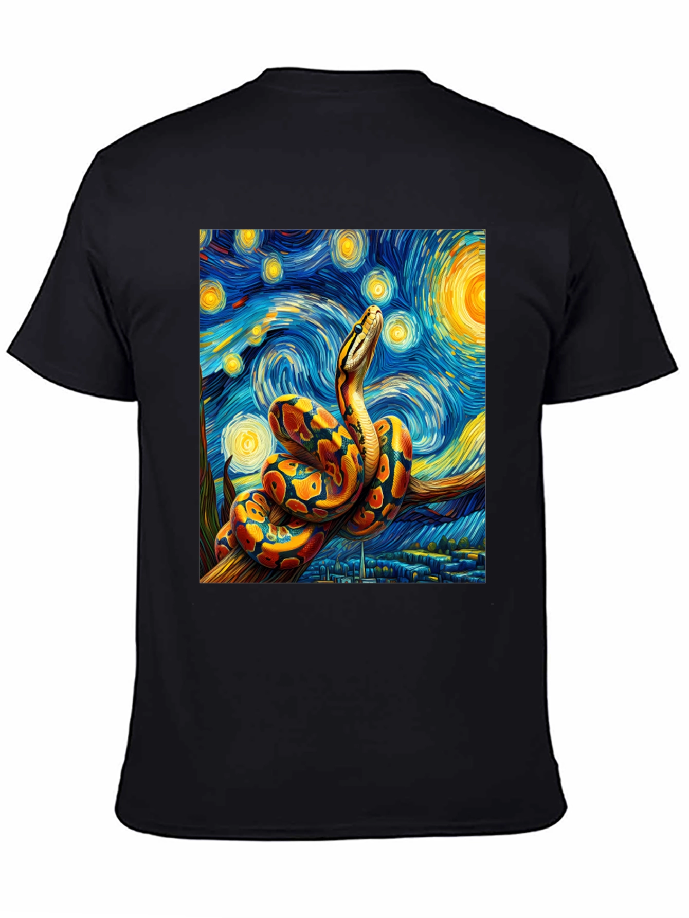 Starry Night Snake T-Shirt