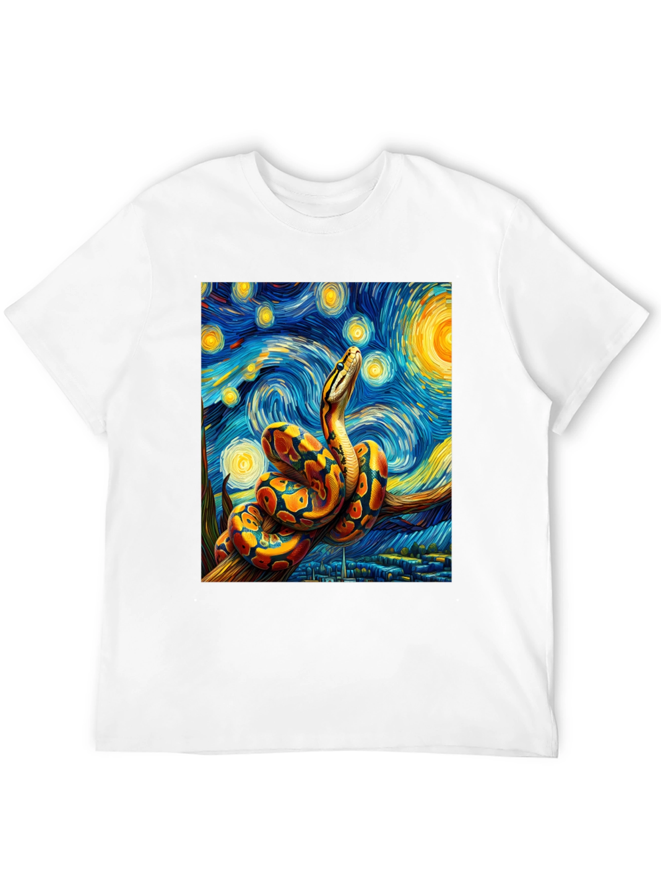 Starry Night Snake T-Shirt