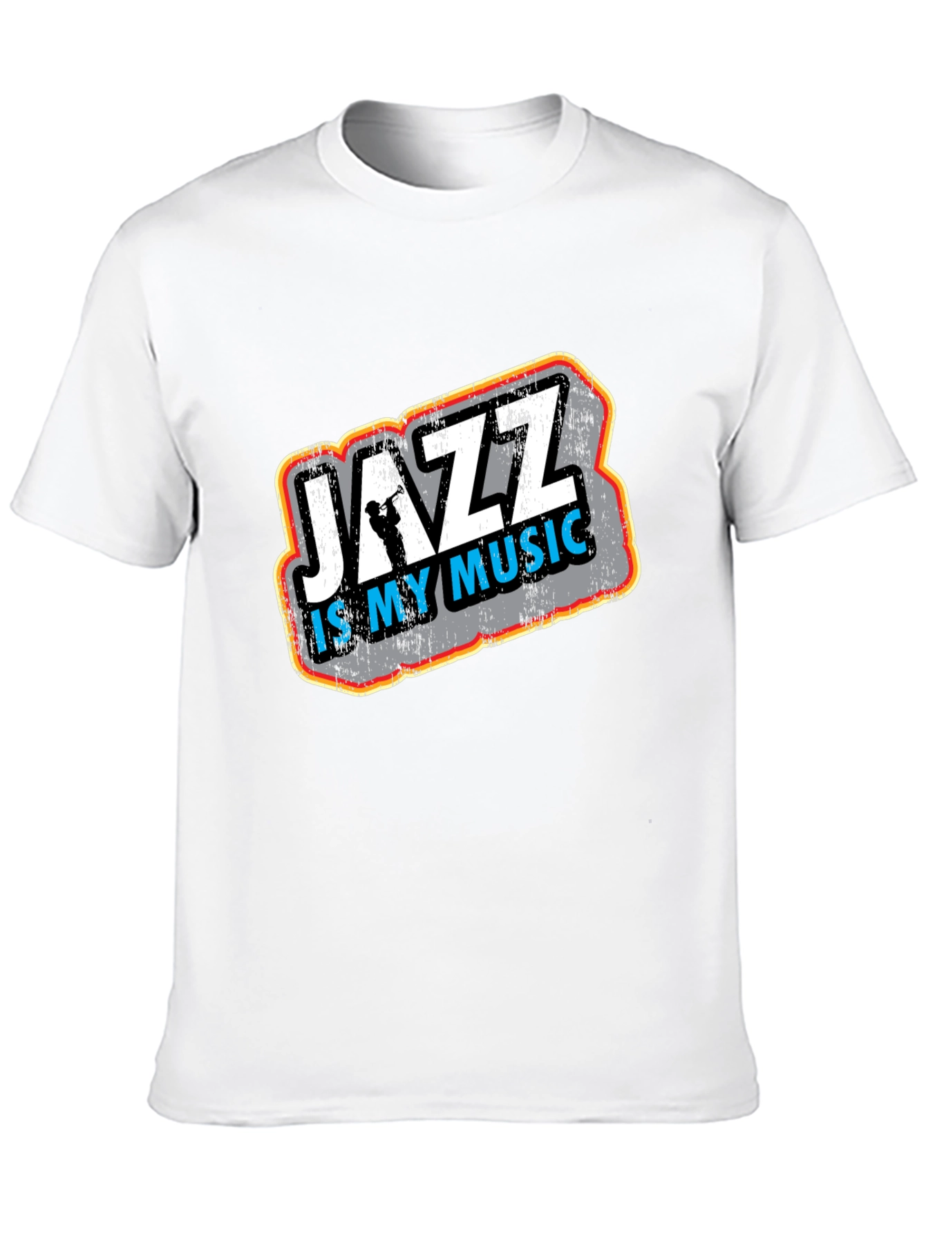 Jazz Is My Music Black T-Shirt