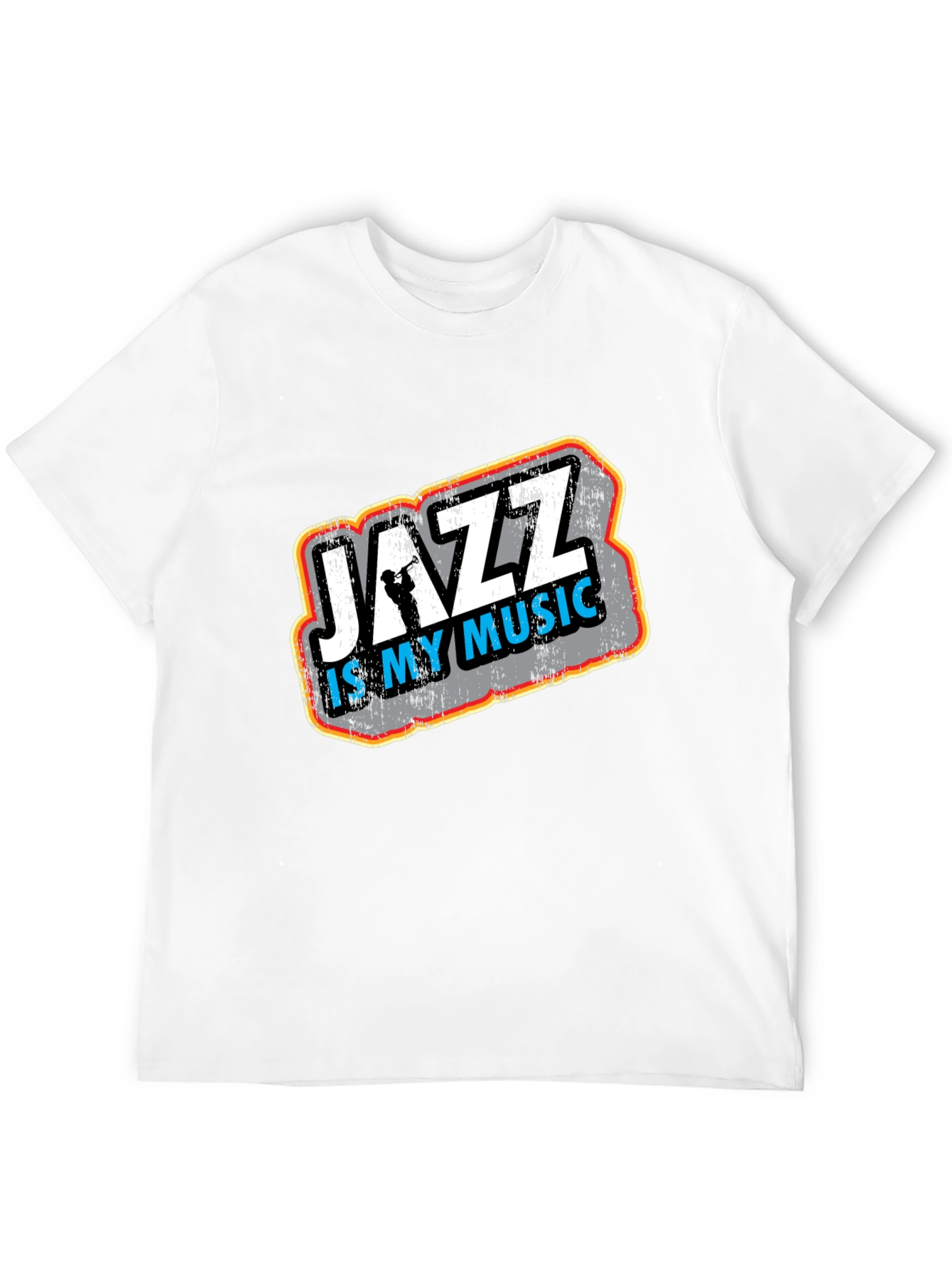 Jazz Is My Music Black T-Shirt