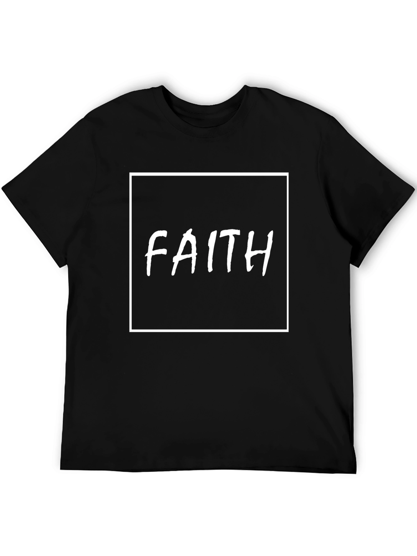 Faith Graphic T-Shirt - Classic Crew Neck Tee