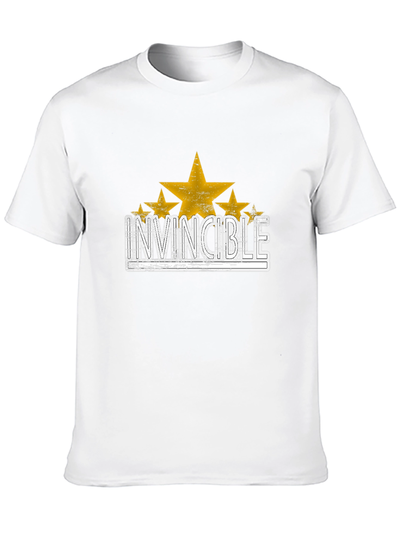 Invincible Star Graphic T-Shirt - Trendy Design