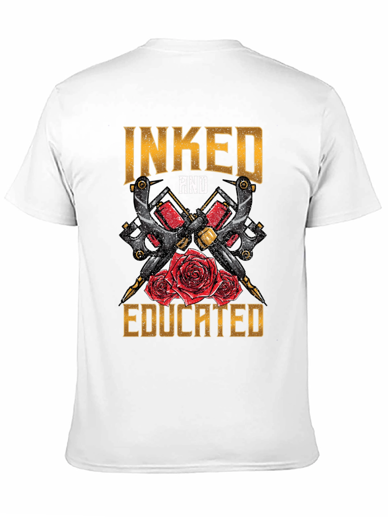 Inked and Educated Tattoo Artist T-Shirt
