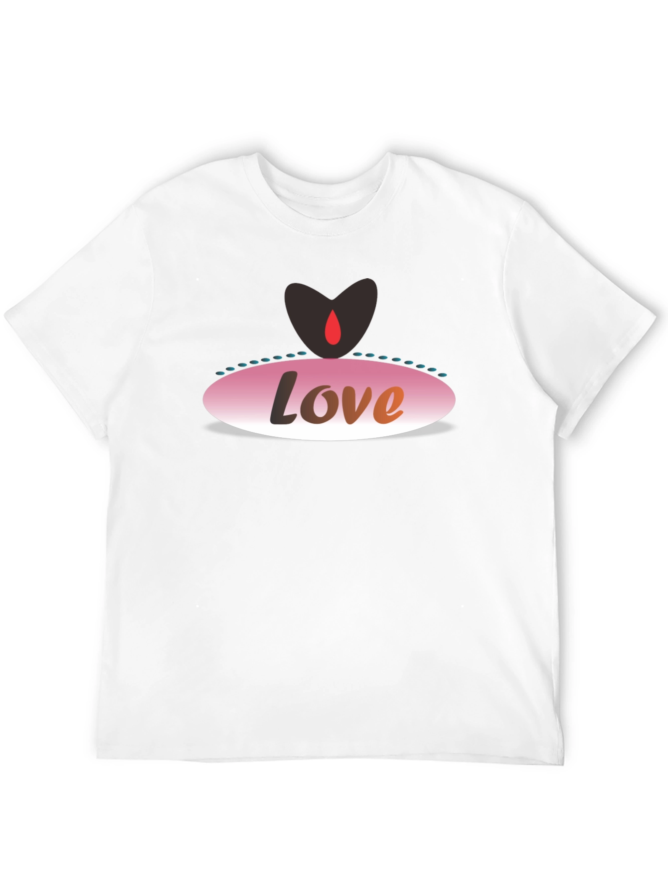 Love Graphic Black T-Shirt