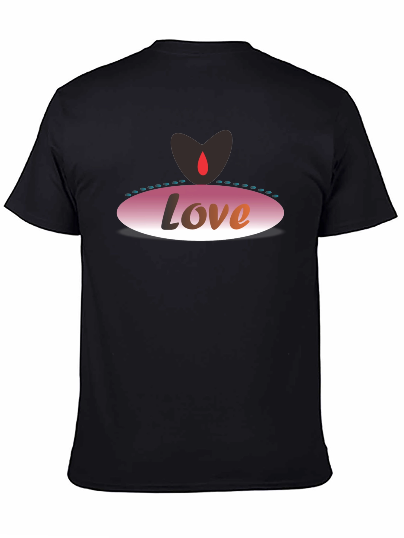 Love Graphic Black T-Shirt
