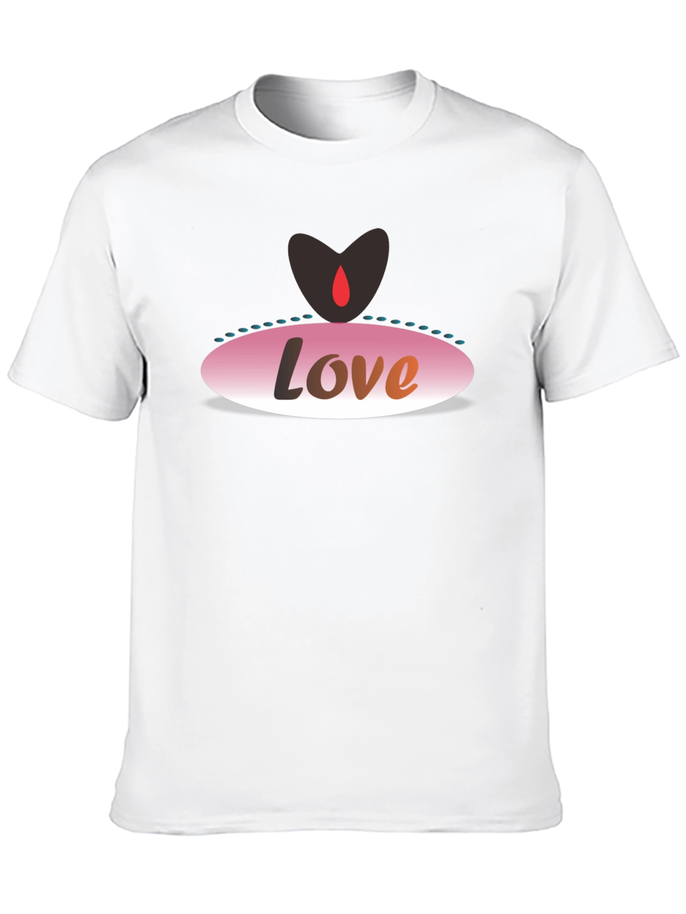 Love Graphic Black T-Shirt
