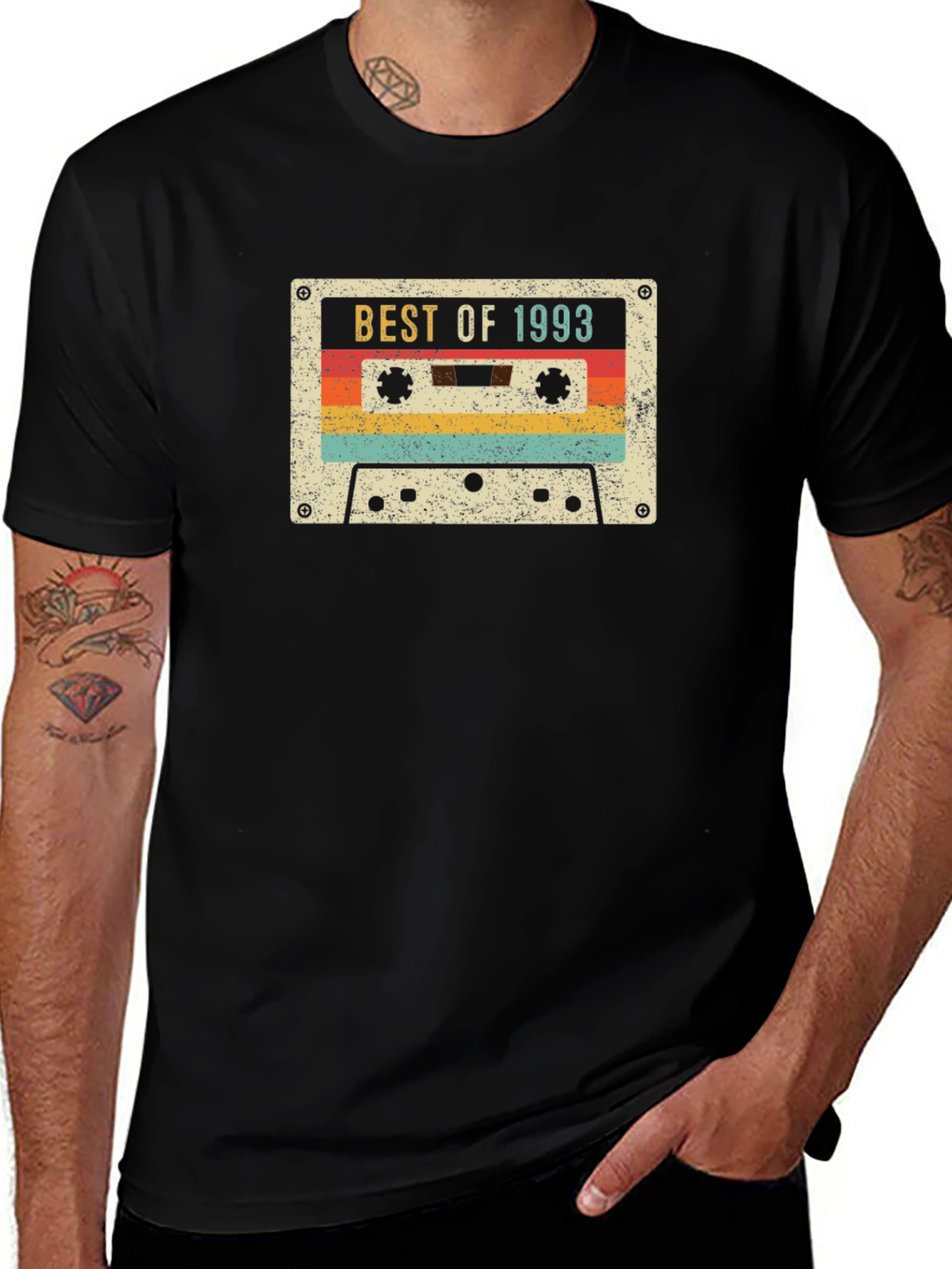 Best of 1993 Cassette Tape Graphic T-Shirt