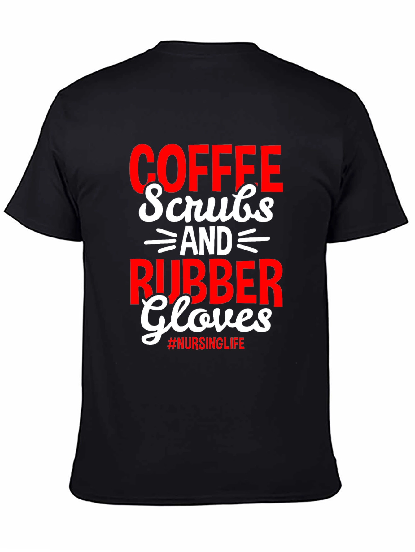 Coffee Scrubs Rubber Gloves T-Shirt