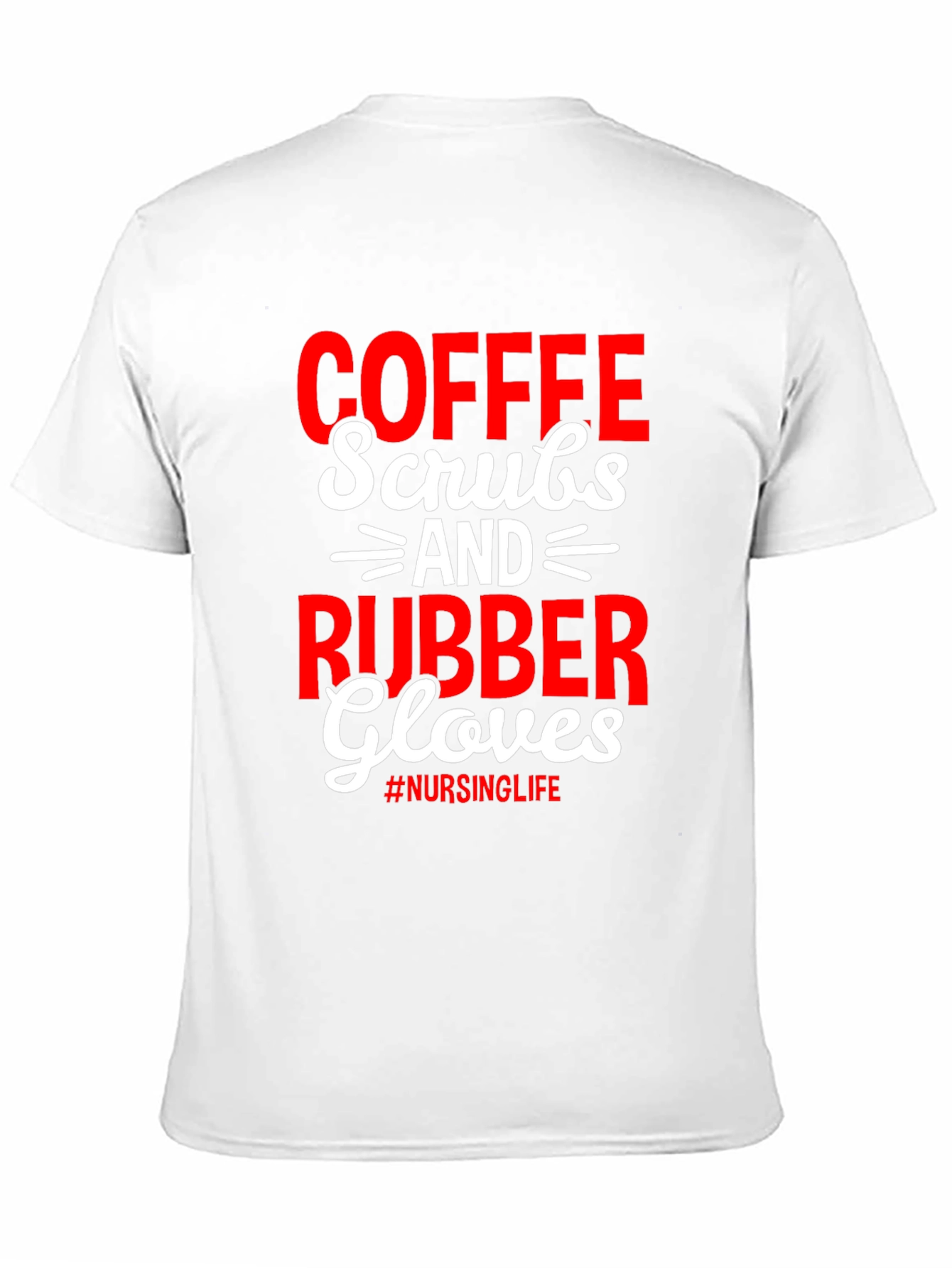 Coffee Scrubs Rubber Gloves T-Shirt