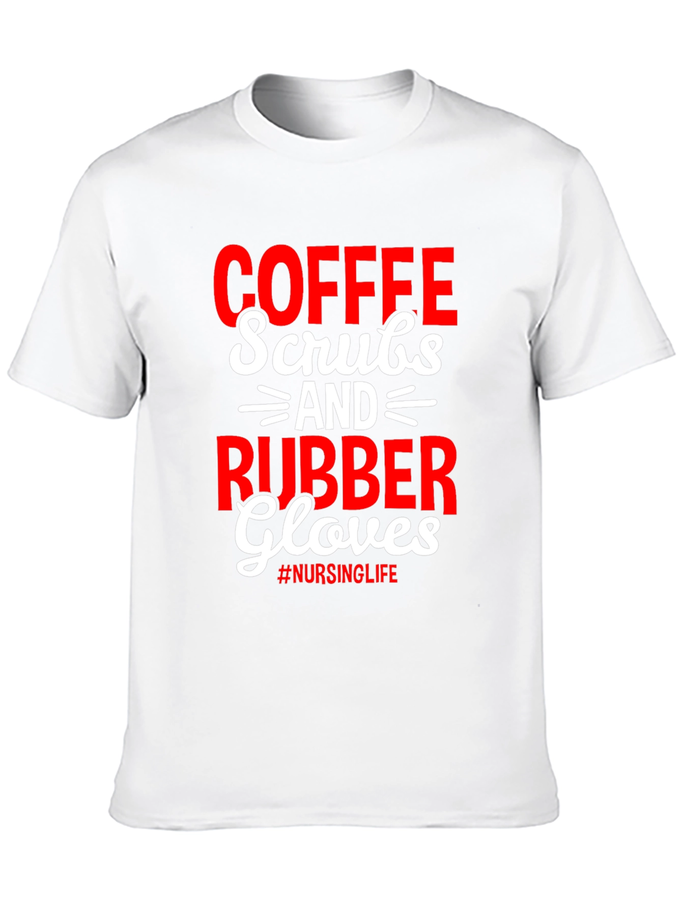 Coffee Scrubs Rubber Gloves T-Shirt