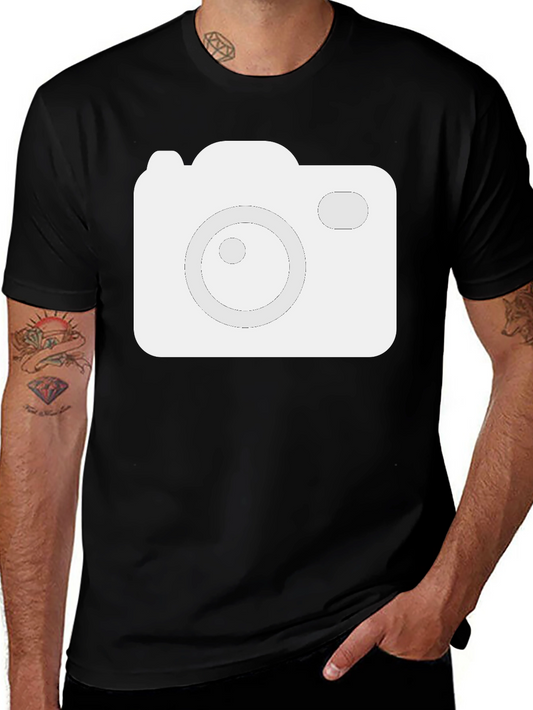Camera Graphic Tee - Stylish and Comfortable