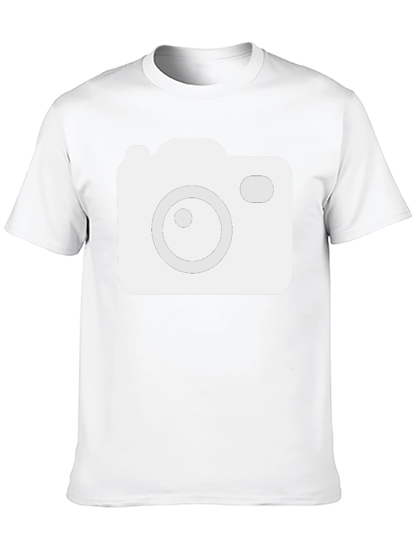 Camera Graphic Tee - Stylish and Comfortable
