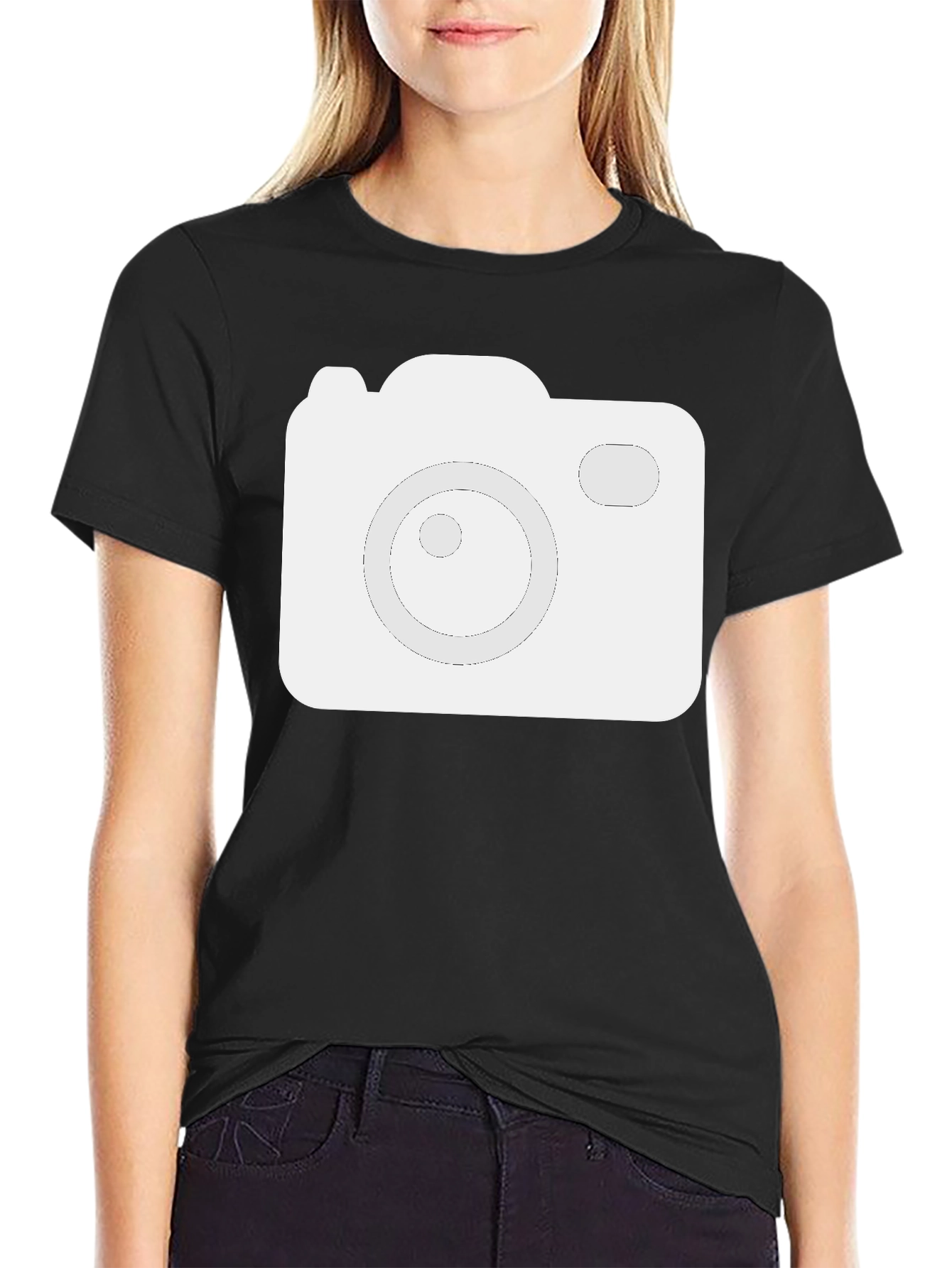 Camera Graphic Tee - Stylish and Comfortable