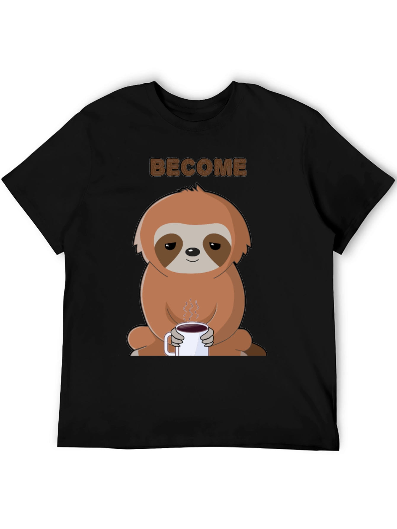 Sloth Coffee Graphic Tee - Become Chill