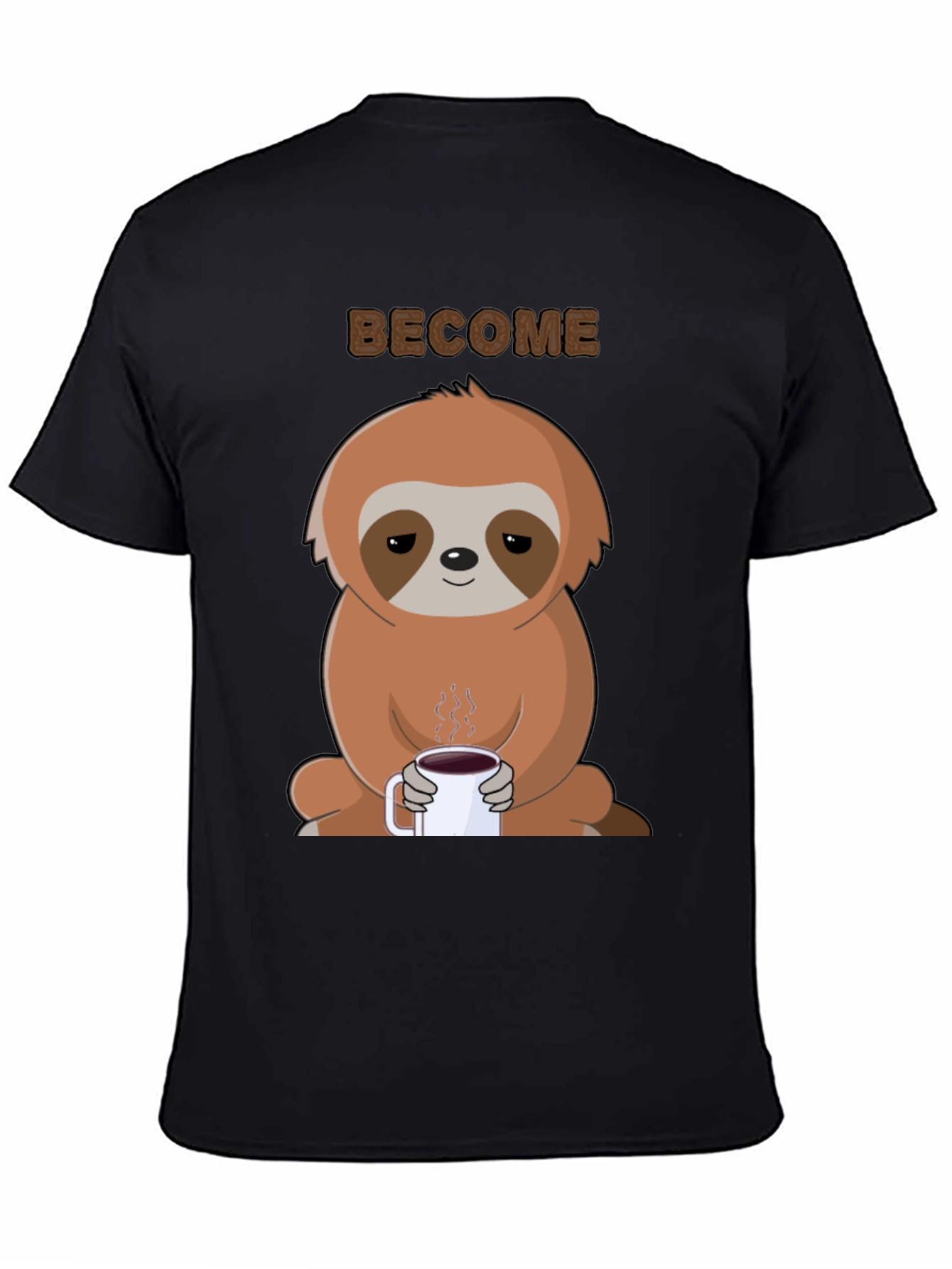Sloth Coffee Graphic Tee - Become Chill