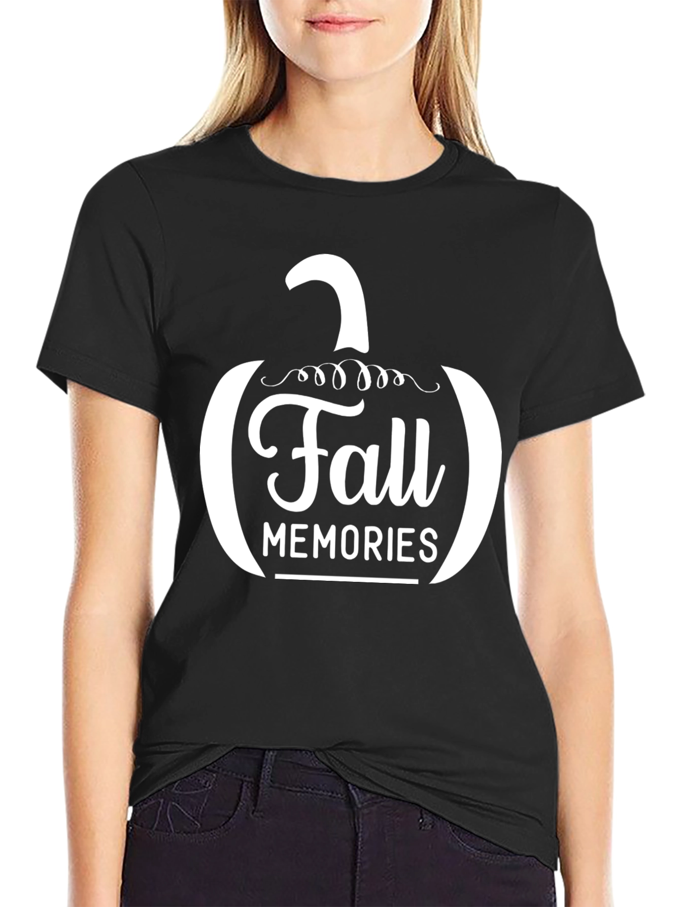 Fall Memories Pumpkin Graphic Tee