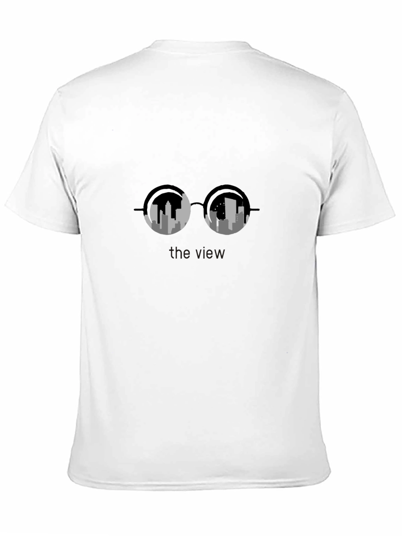 City View Graphic Tee - Modern Mens T-Shirt