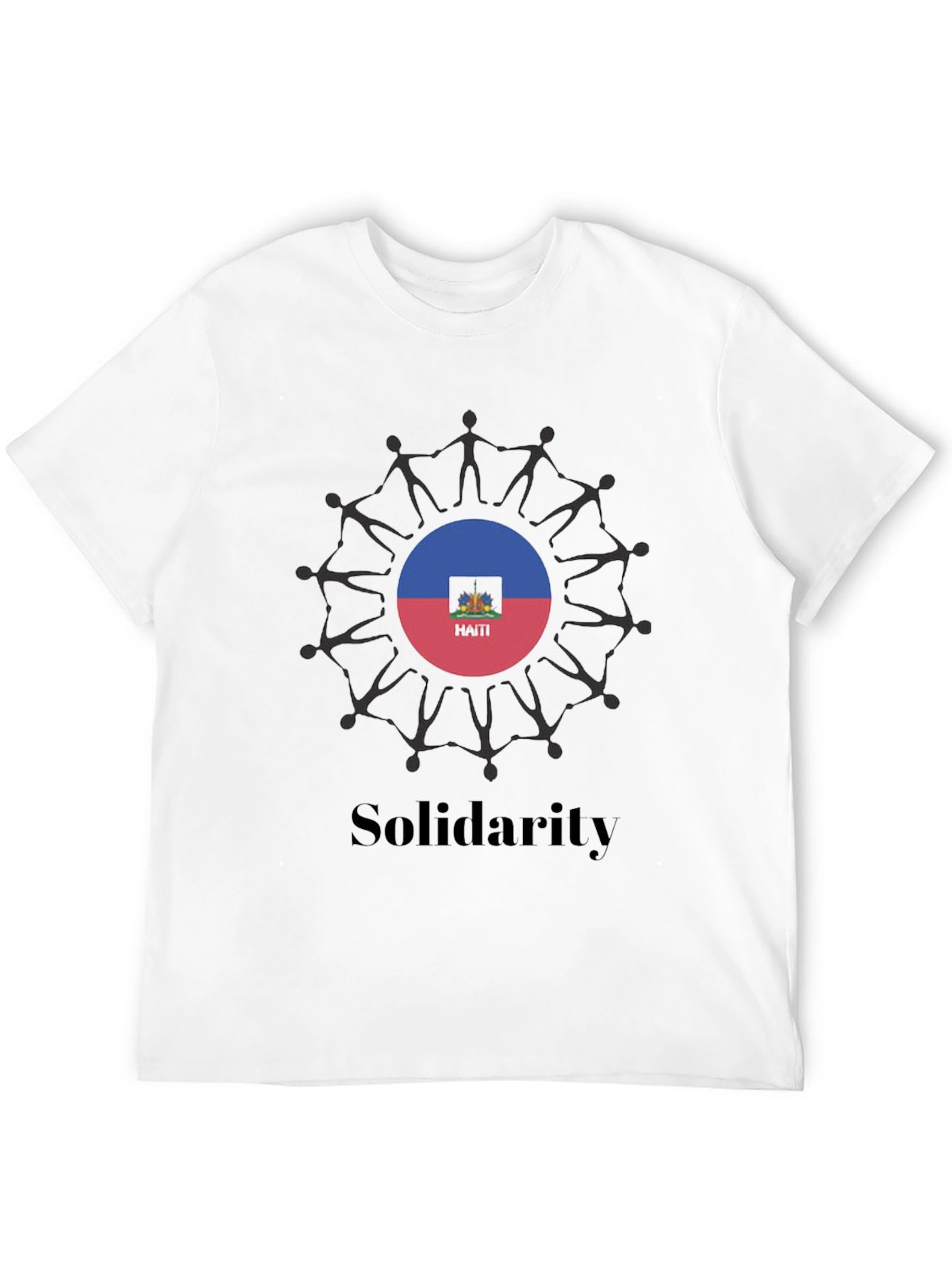 Haiti Solidarity T-Shirt - Black