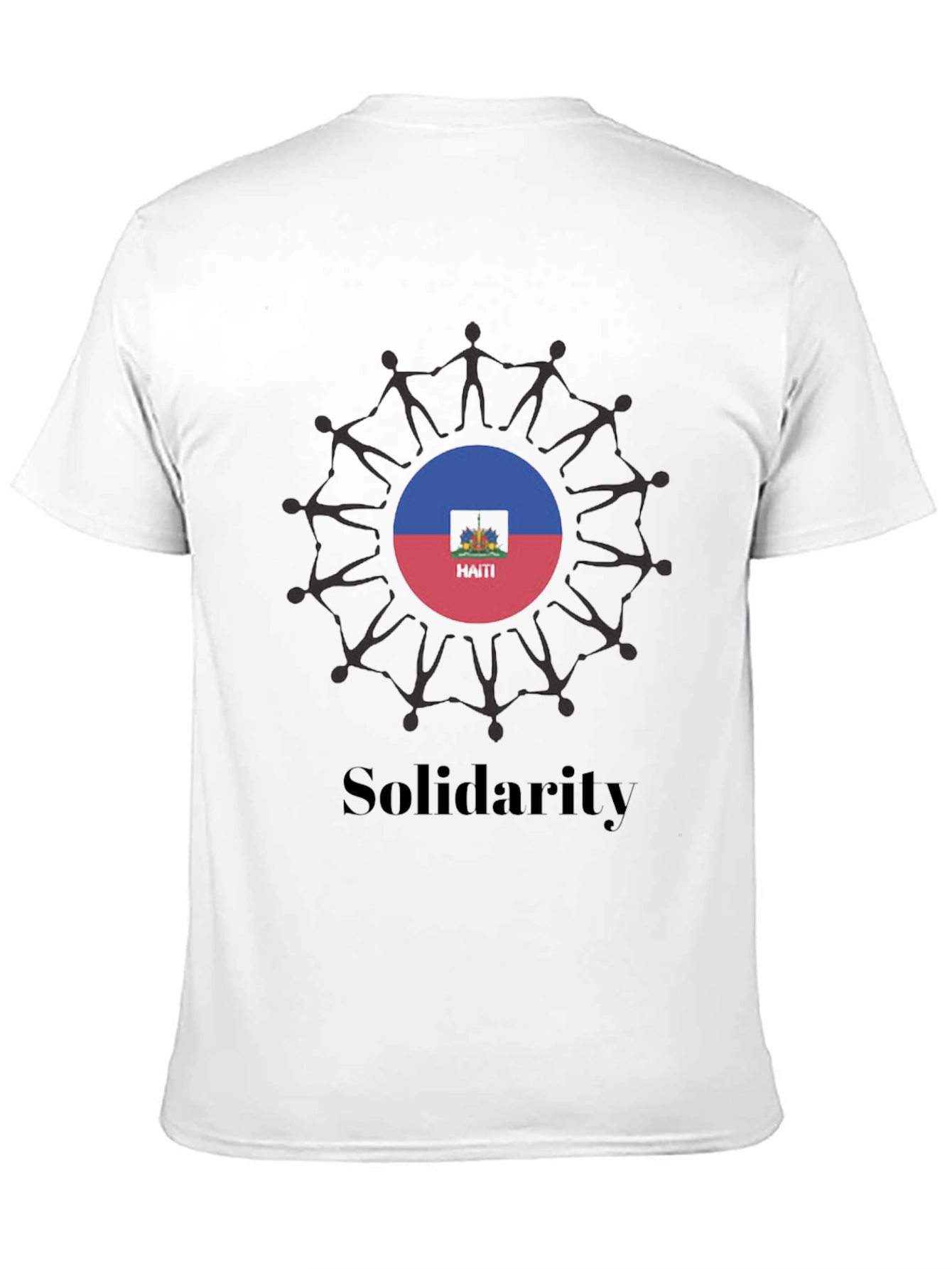 Haiti Solidarity T-Shirt - Black