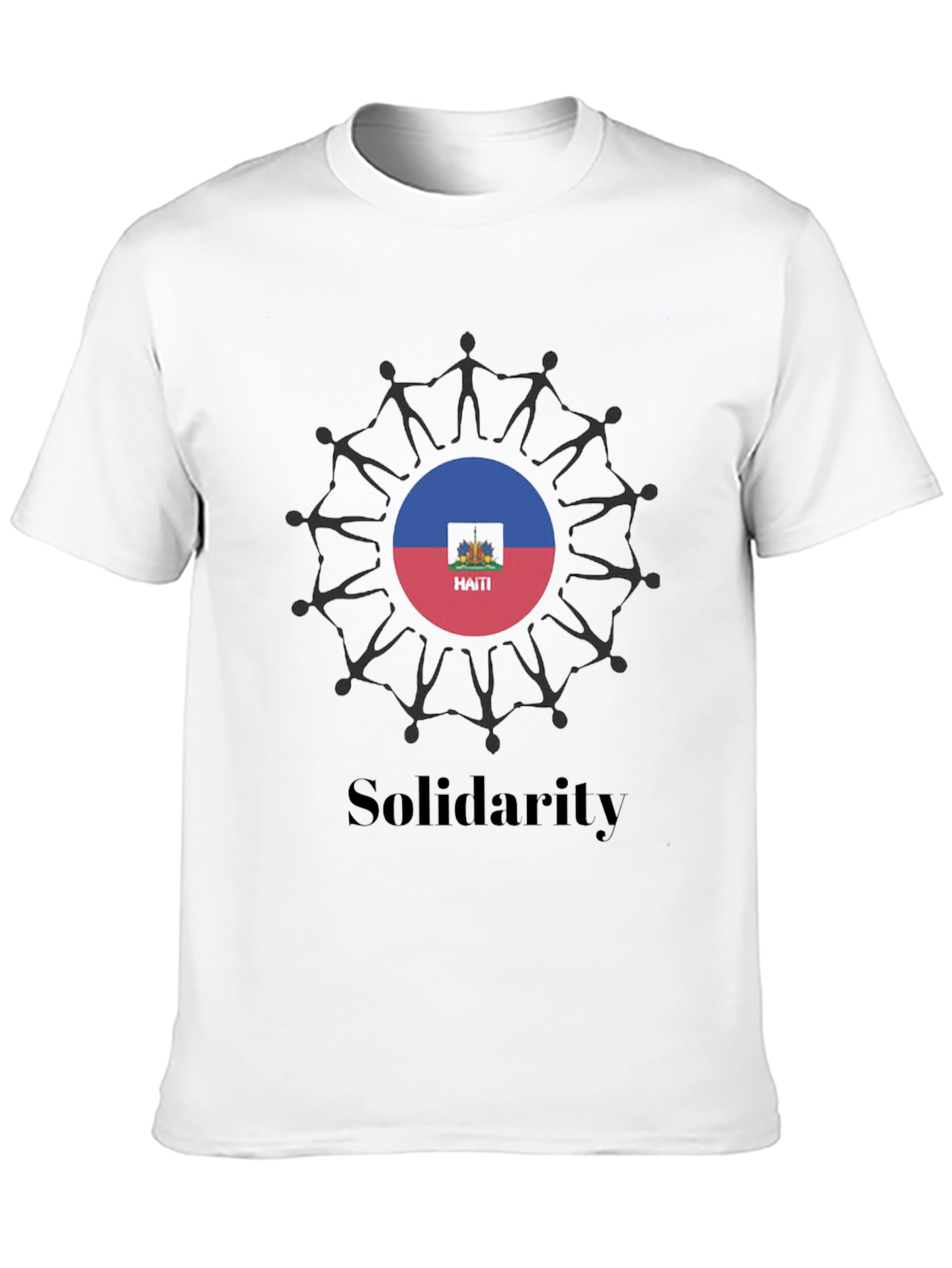 Haiti Solidarity T-Shirt - Black