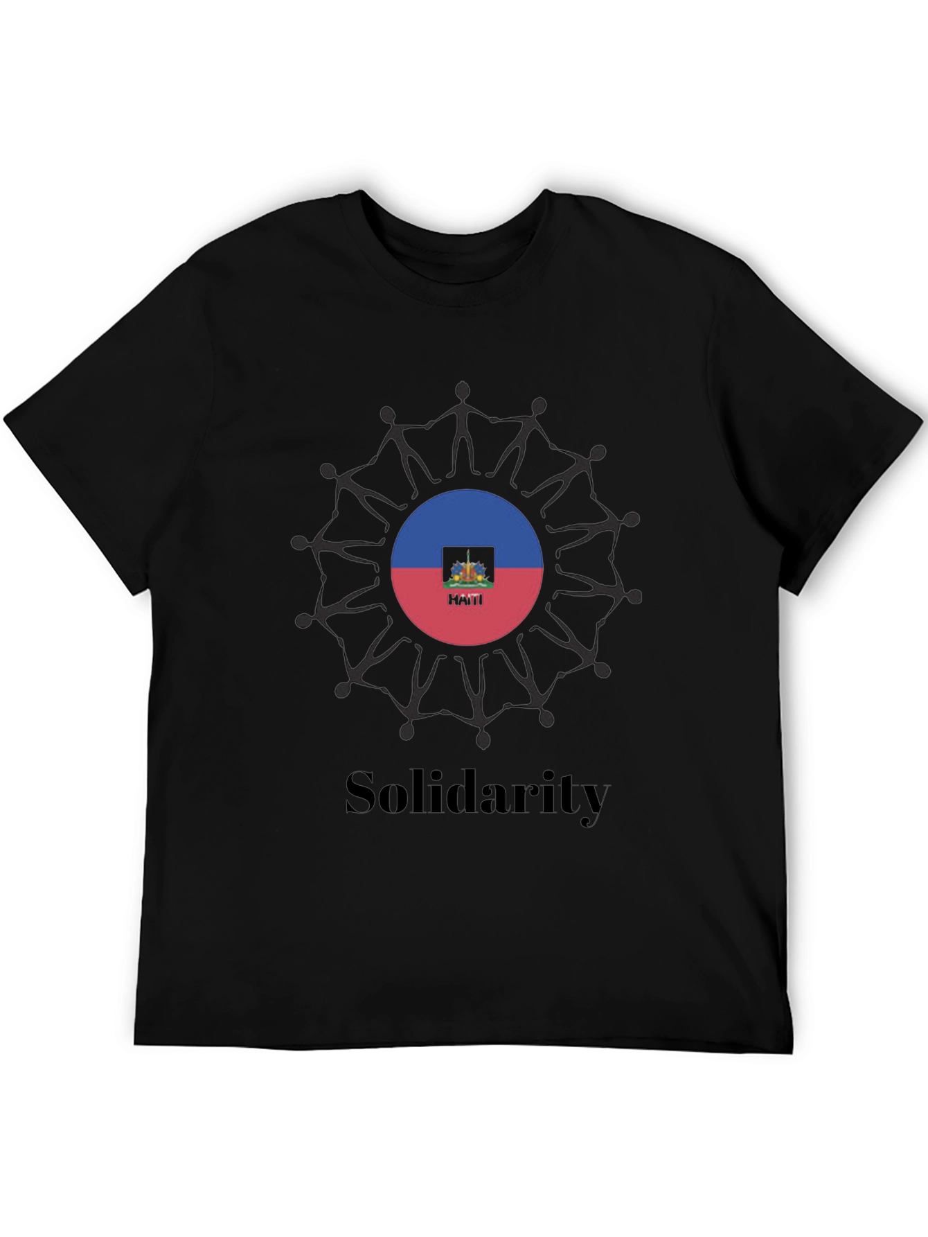 Haiti Solidarity T-Shirt - Black