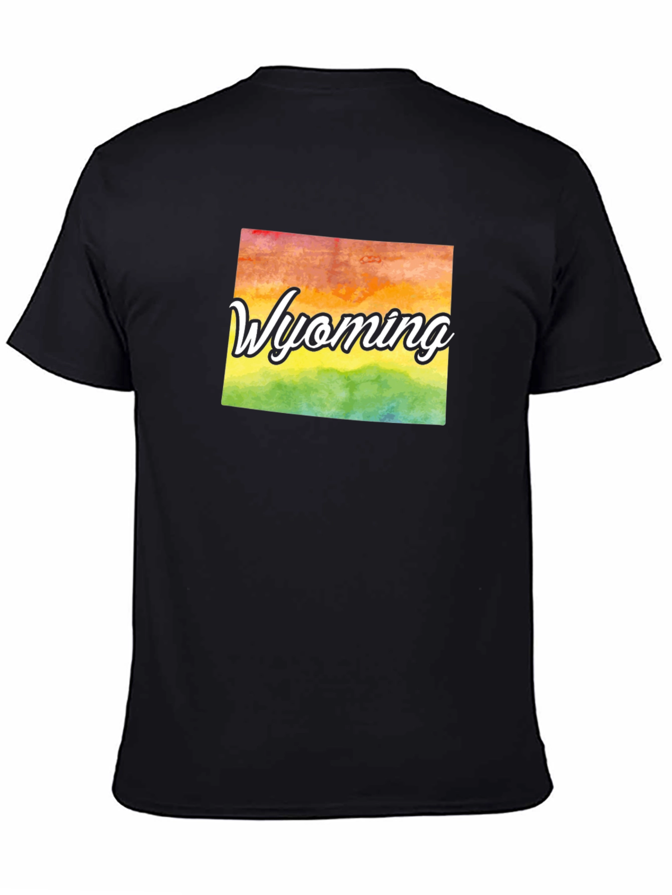 Wyoming Pride T-Shirt - Rainbow State Graphic Tee