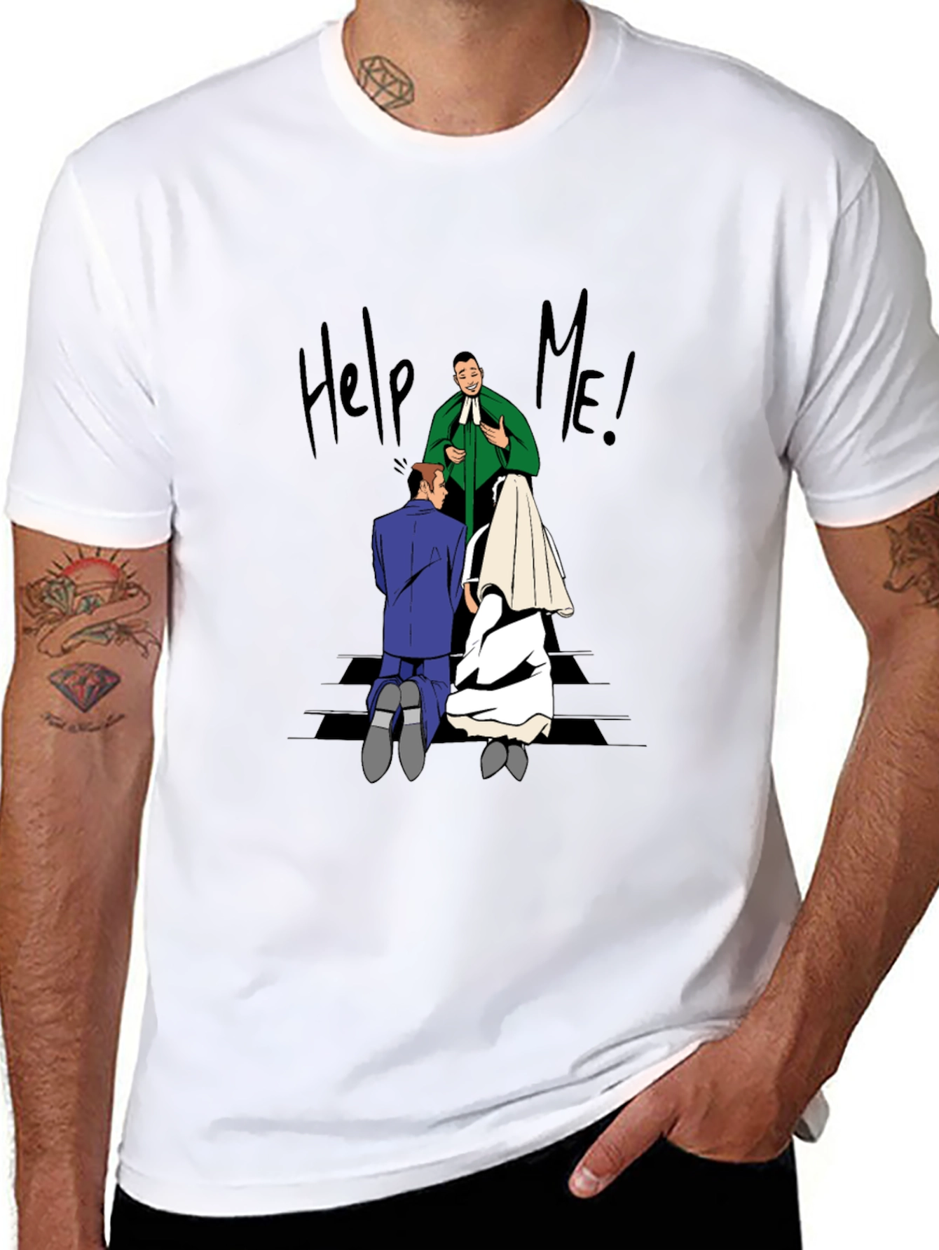 Help Me Wedding T-Shirt