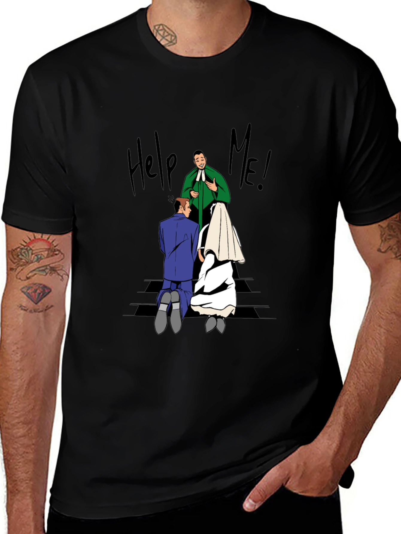 Help Me Wedding T-Shirt