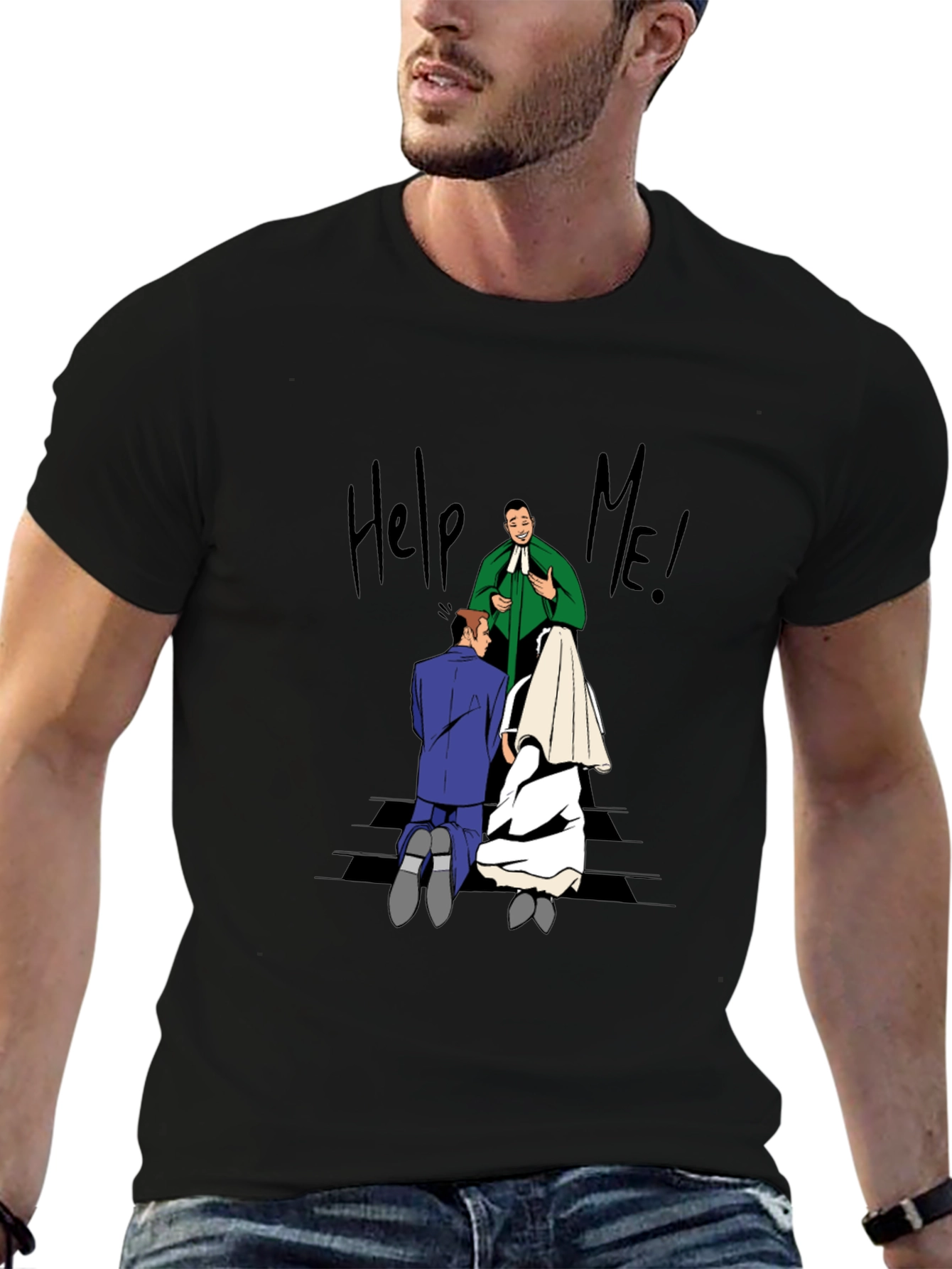 Help Me Wedding T-Shirt